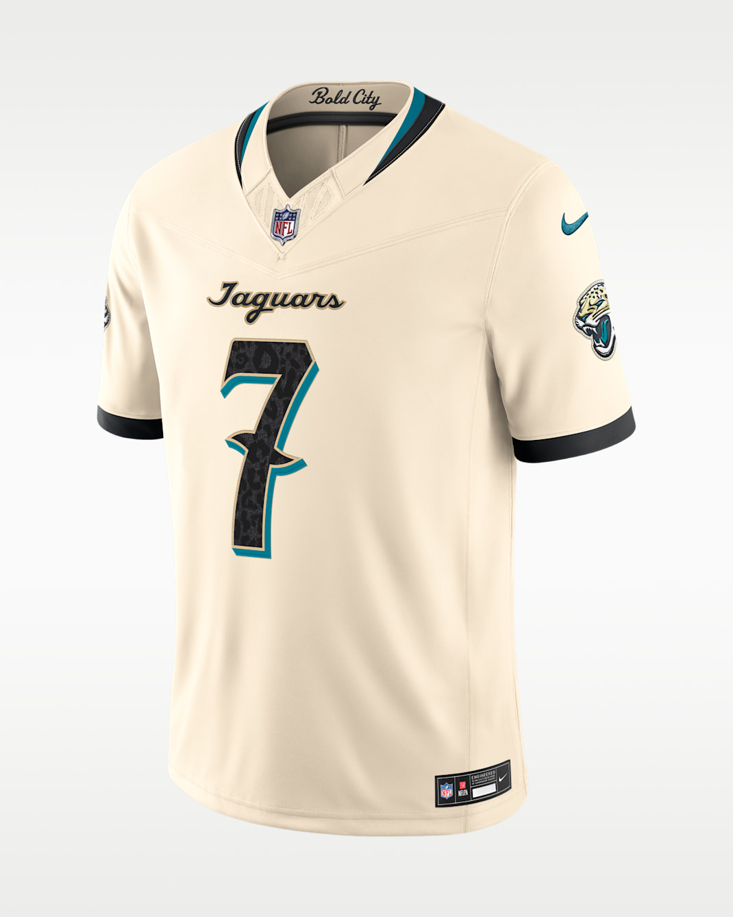 Brian Thomas Jr. Jacksonville Jaguars Rivalries Collection Men's Nike Dri-FIT NFL Limited Jersey - Natural