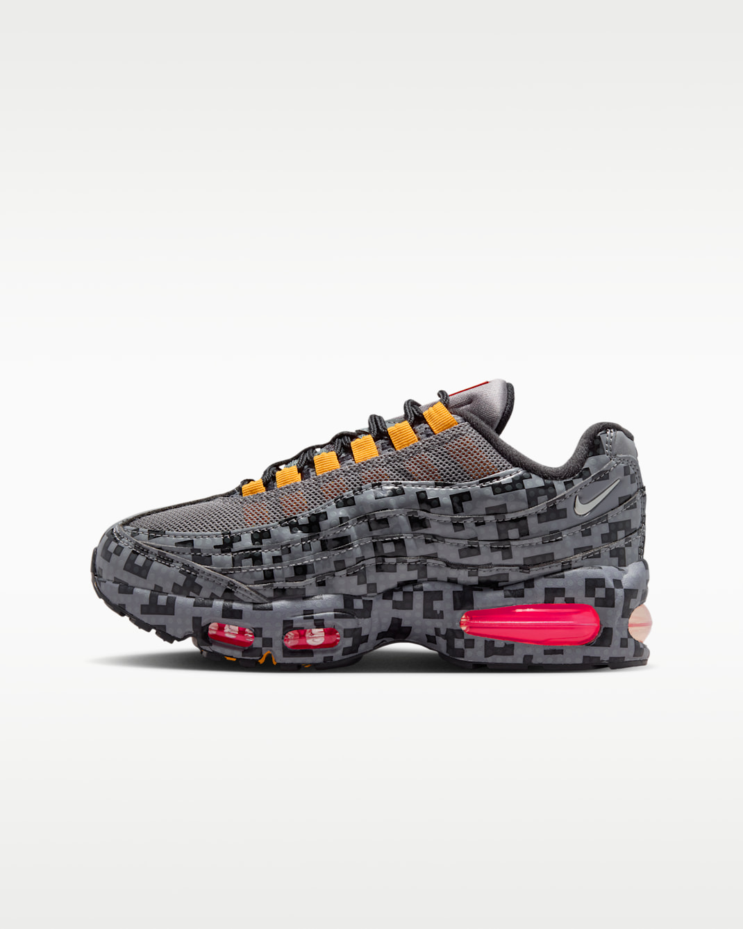 Nike Air Max 95 x LEGO® Collection Older Kids' Shoes - Smoke Grey/Black/University Gold/Metallic Silver