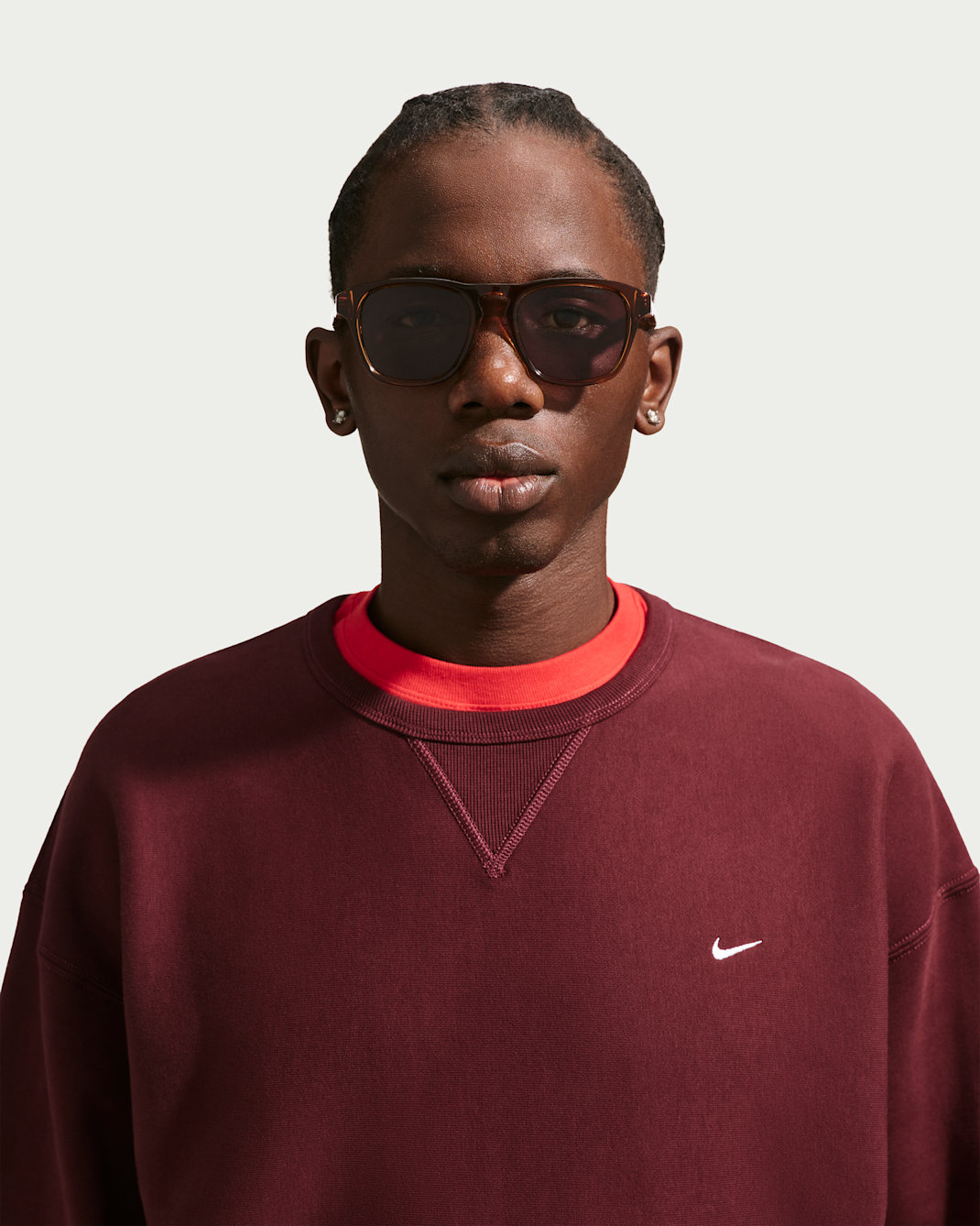 Nike Prima Arc Sunglasses - Monarch/Grey