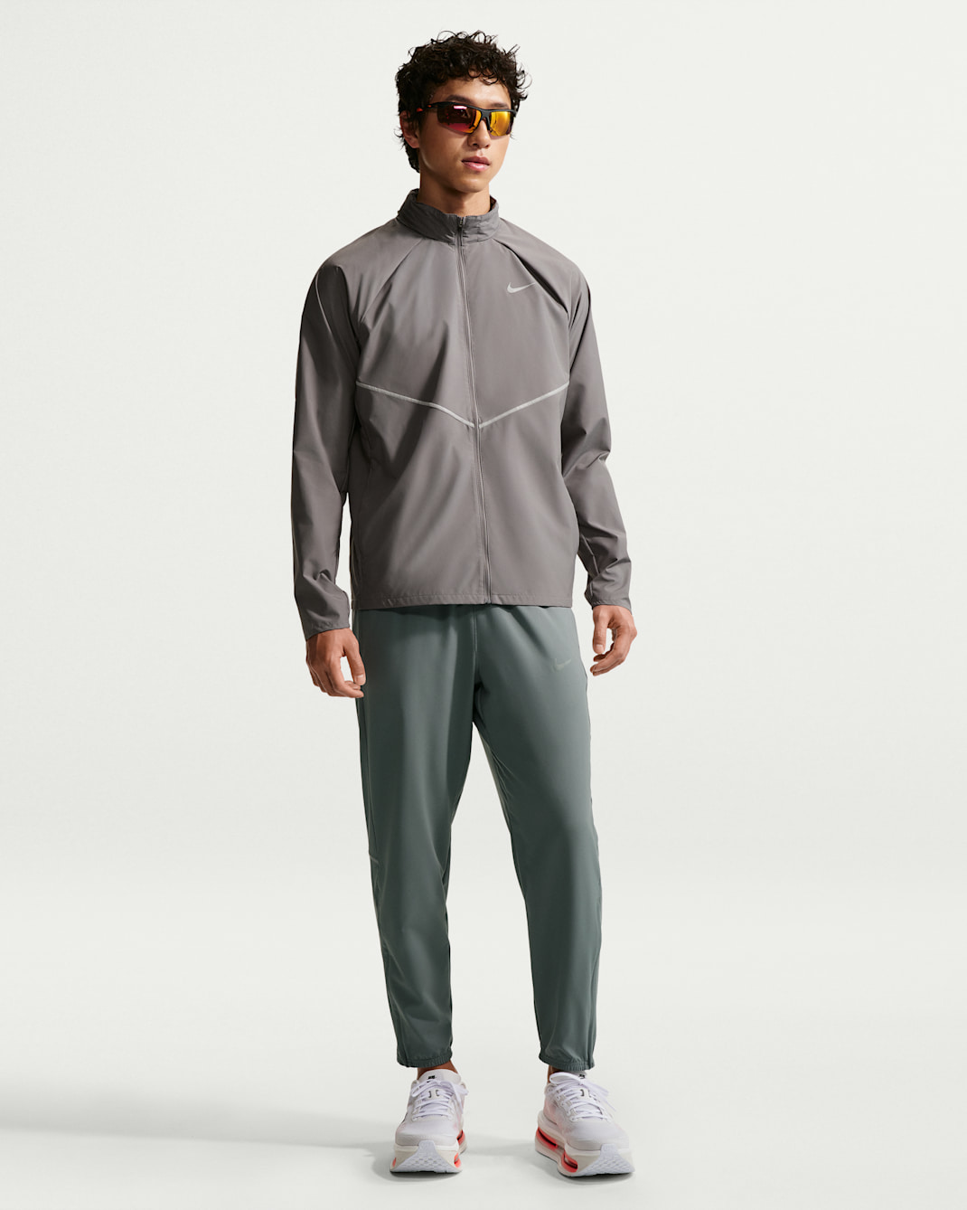 Nike Miler Men's Dri-FIT Woven Running Trousers - Smoke Grey/Smoke Grey