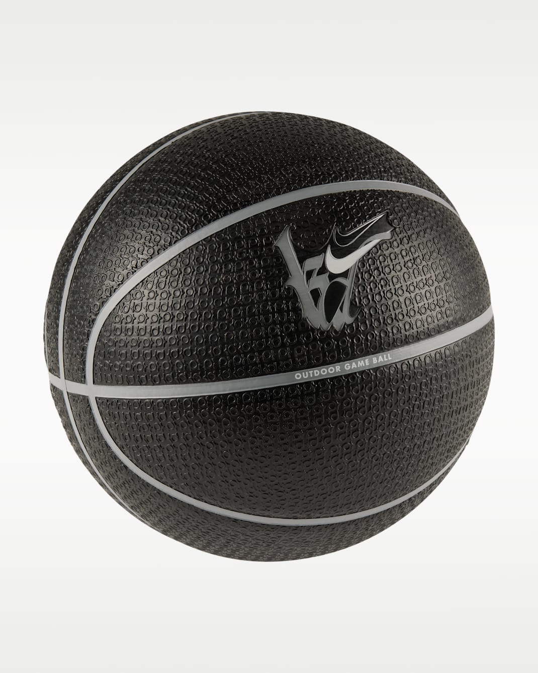 Kevin Durant Playground Nike Basketball (8 Panel) - Black/Wolf Grey/White