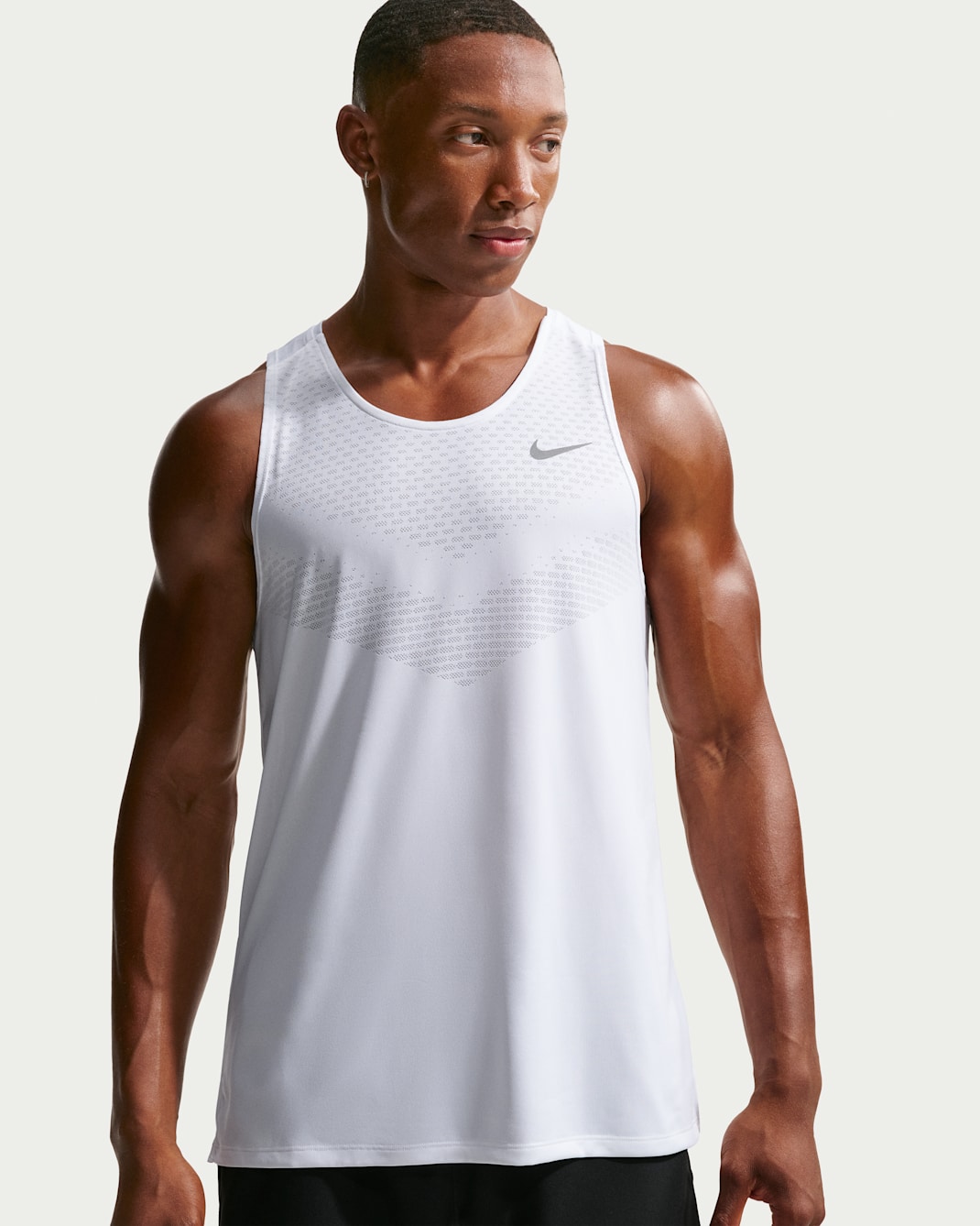 Nike Stride Men's Dri-FIT ADV Running Tank Top - White