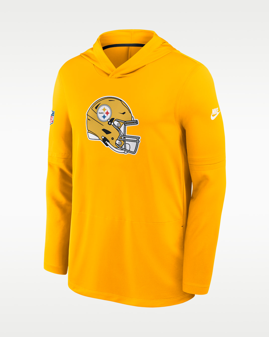 Pittsburgh Steelers Alt Men's Nike Dri-FIT NFL Long-Sleeve Hooded Top - Gold