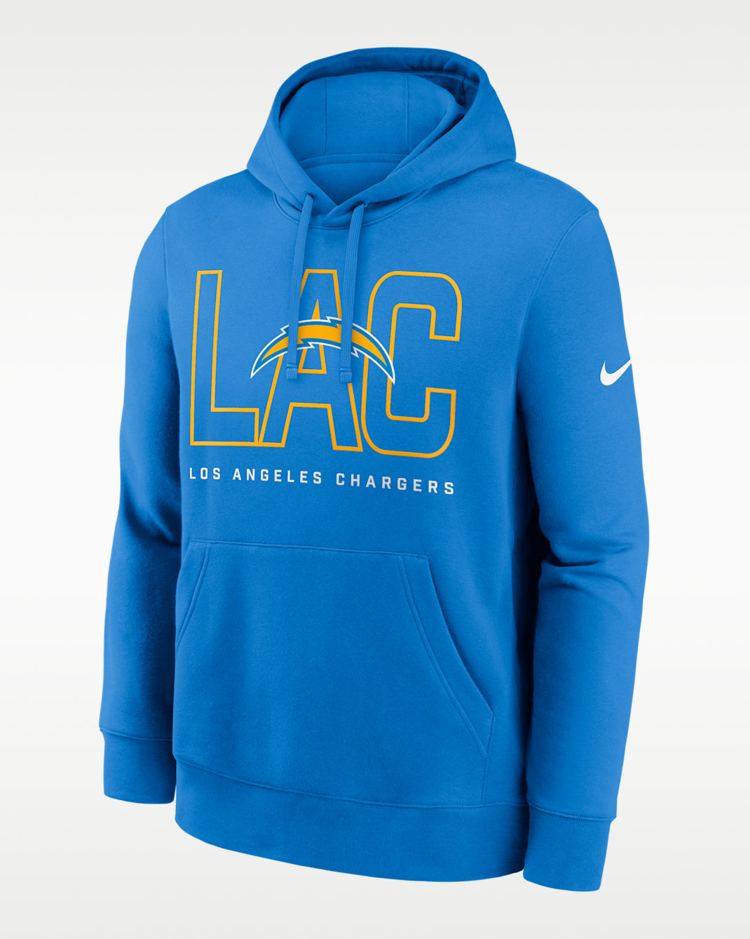 Los Angeles Chargers Busted Play Club Men's Nike NFL Pullover Hoodie - Blue