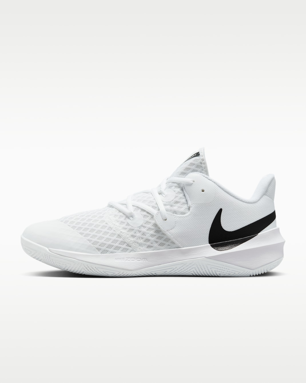 Nike HyperSpeed Court Volleyball Shoes - White/Black