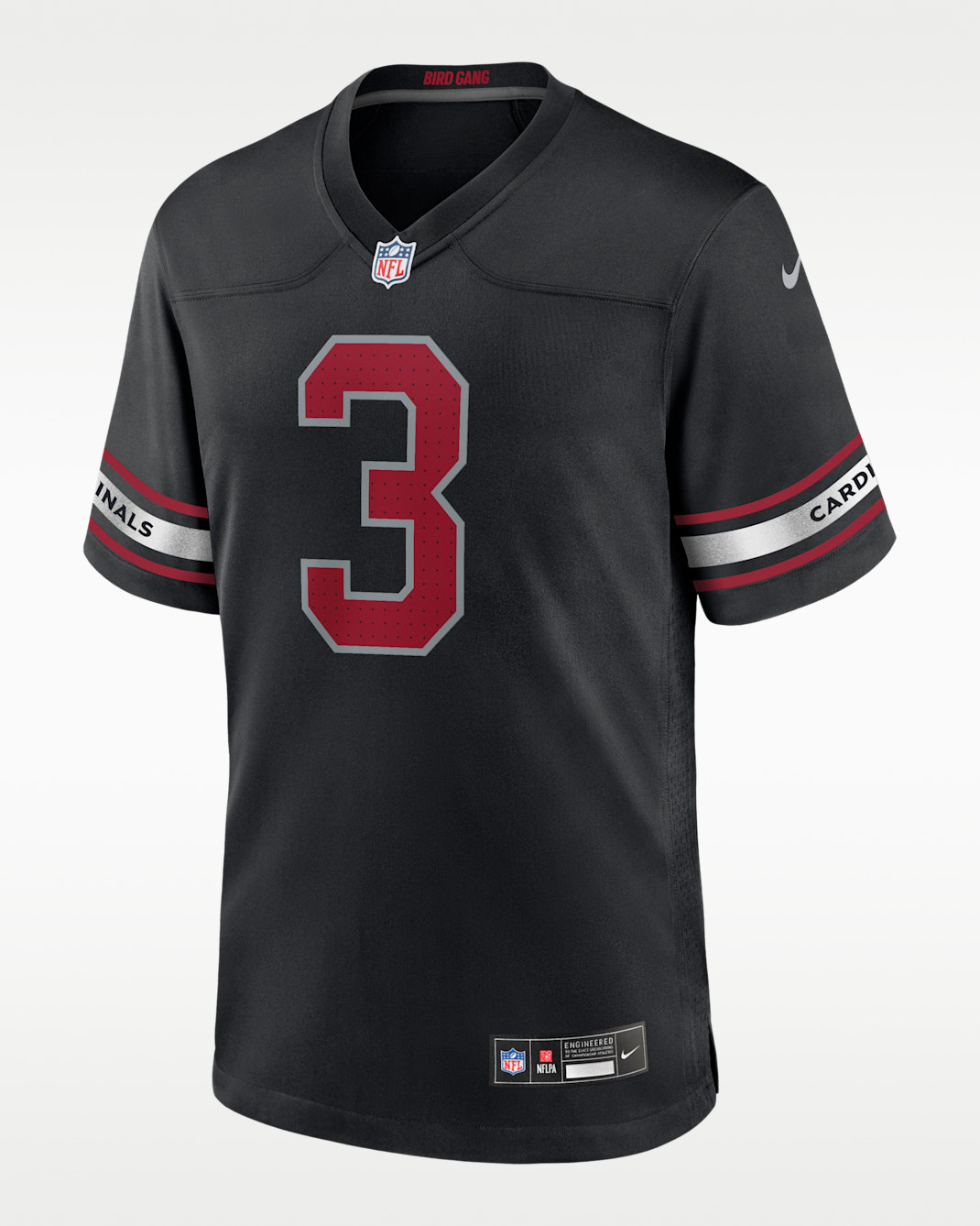 Jersey de fútbol americano Nike NFL Game para hombre Budda Baker Arizona Cardinals - Negro