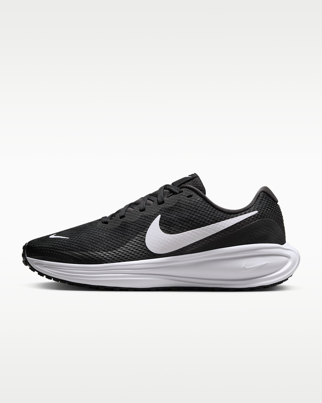 Chaussure de running sur route Nike Revolution 8 pour femme (extra-large) - Noir/Noir/Blanc