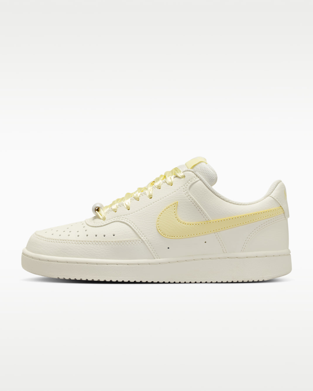 Tenis para mujer Nike Court Vision Low - Vela/Alabastro
