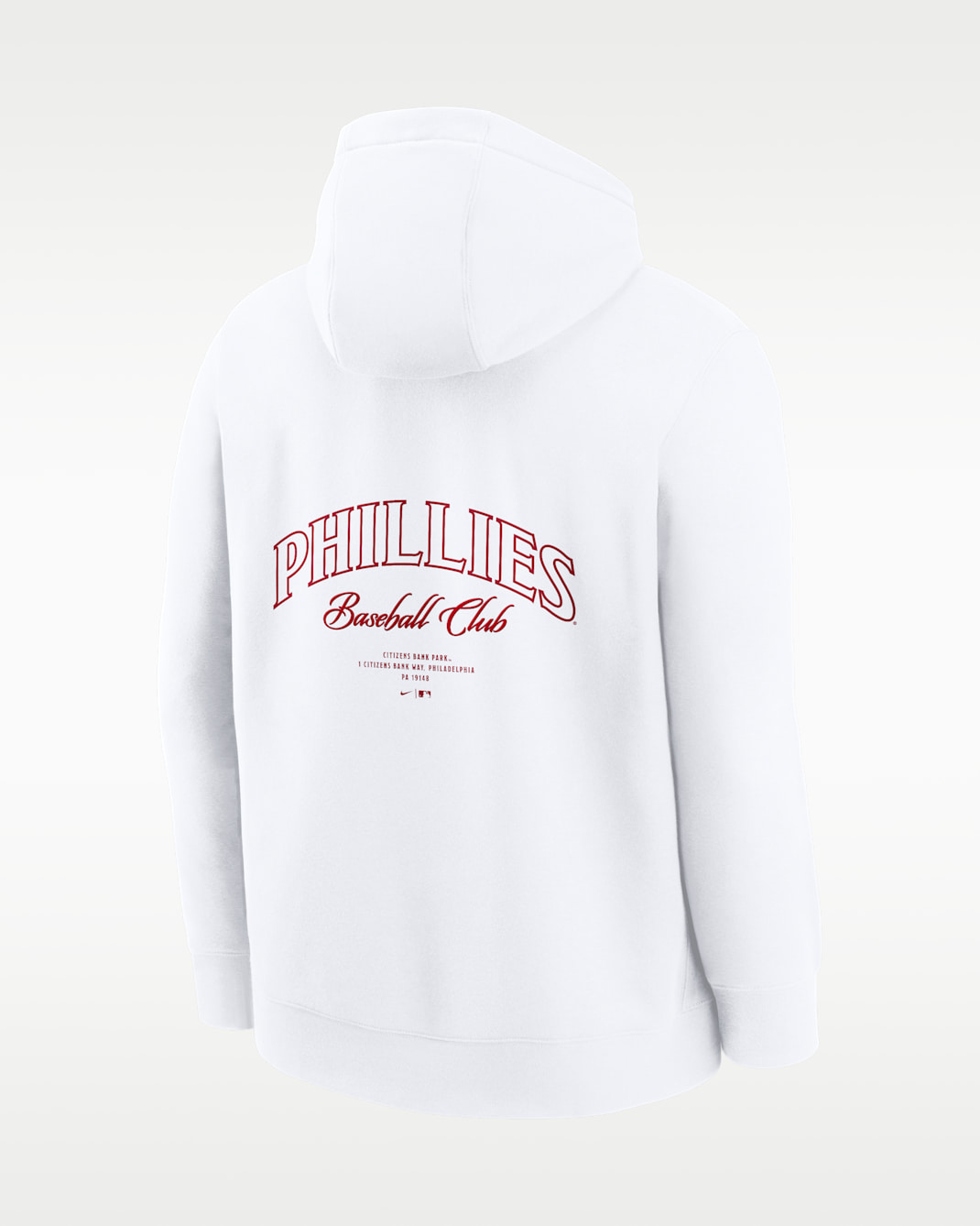 Philadelphia Phillies Minimal Club Men's Nike MLB Pullover Hoodie