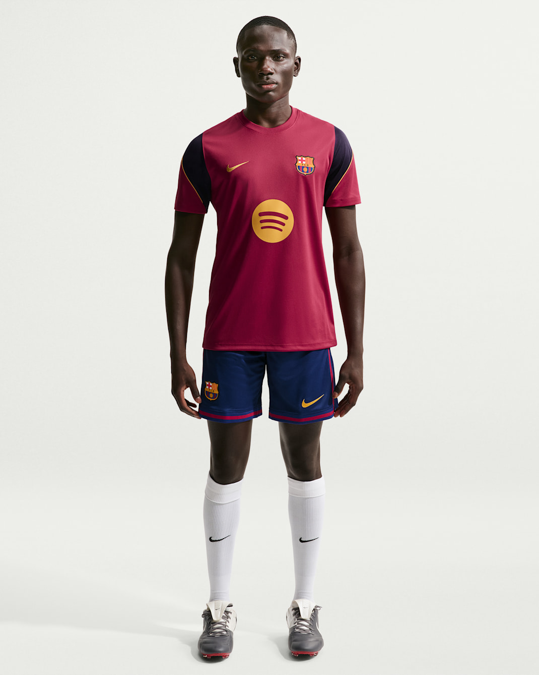 FC Barcelona Strike Men's Nike Soccer Dri-FIT Short-Sleeve Top