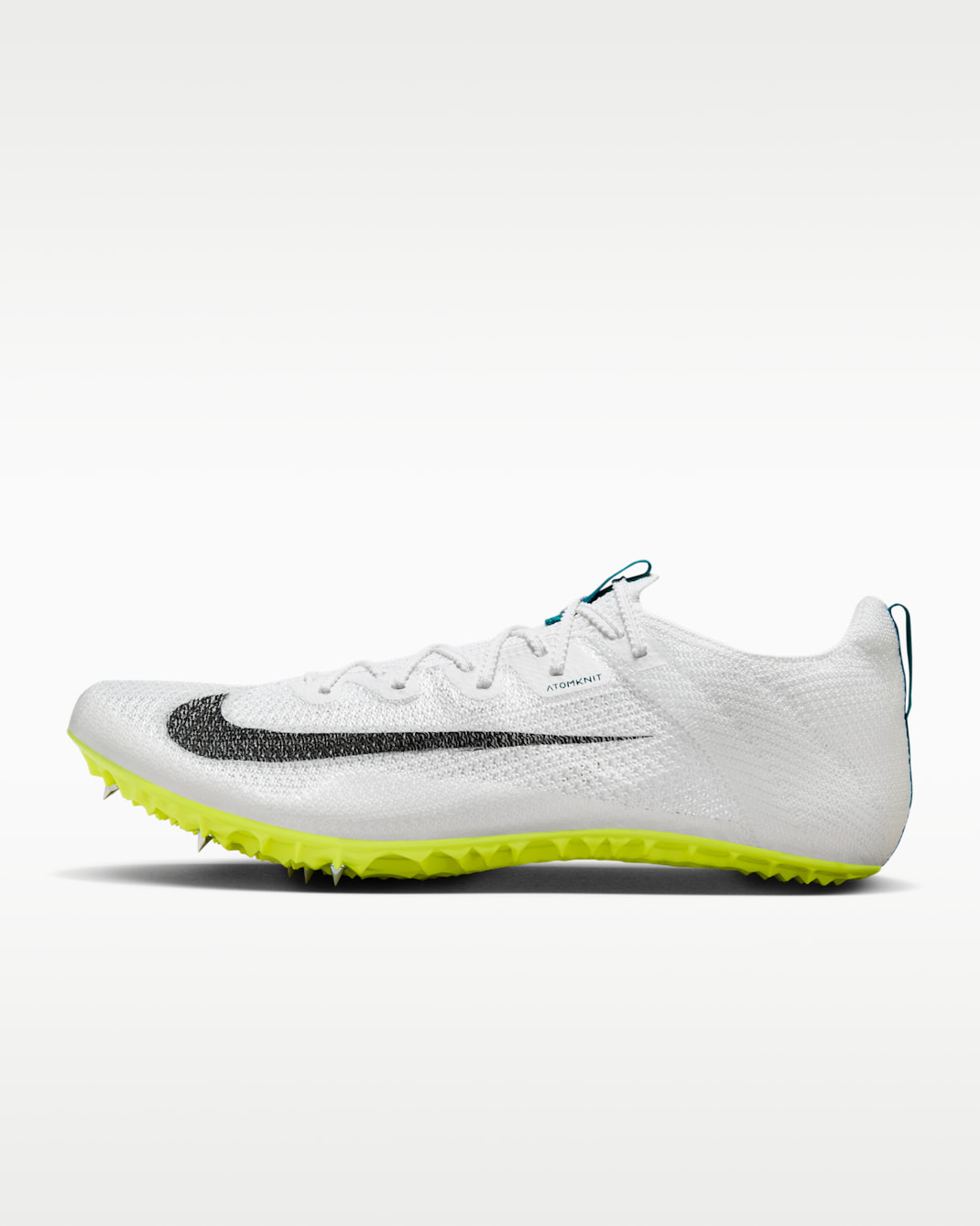 Nike Zoom Superfly Elite 2 Athletics Sprinting Spikes - White/Bright Spruce/Vapour Green/Electric Algae