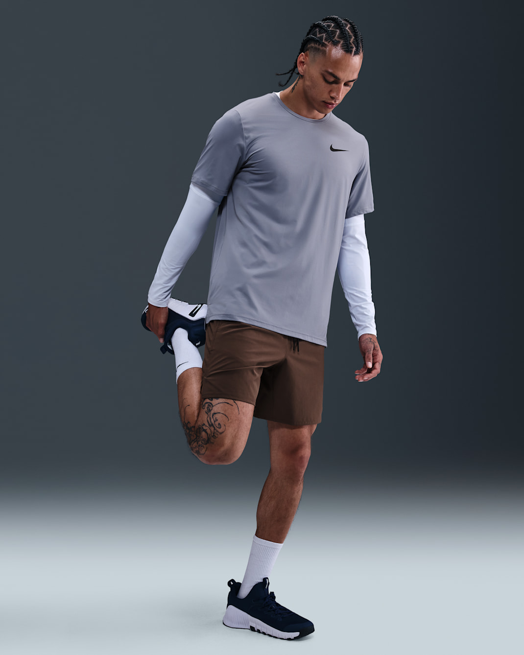 Nike Unlimited Men's Dri-FIT 18cm (approx.) Unlined Versatile Shorts - Baroque Brown/Black/Baroque Brown
