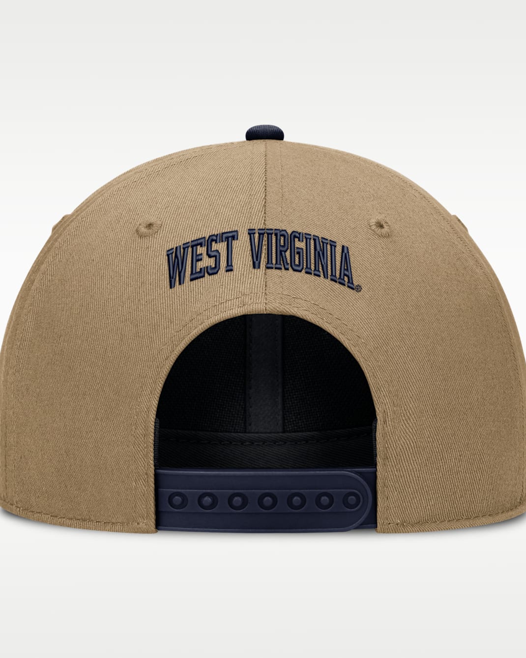 West Virginia Primetime Rise Men's Nike Dri-FIT College Trucker Adjustable Hat