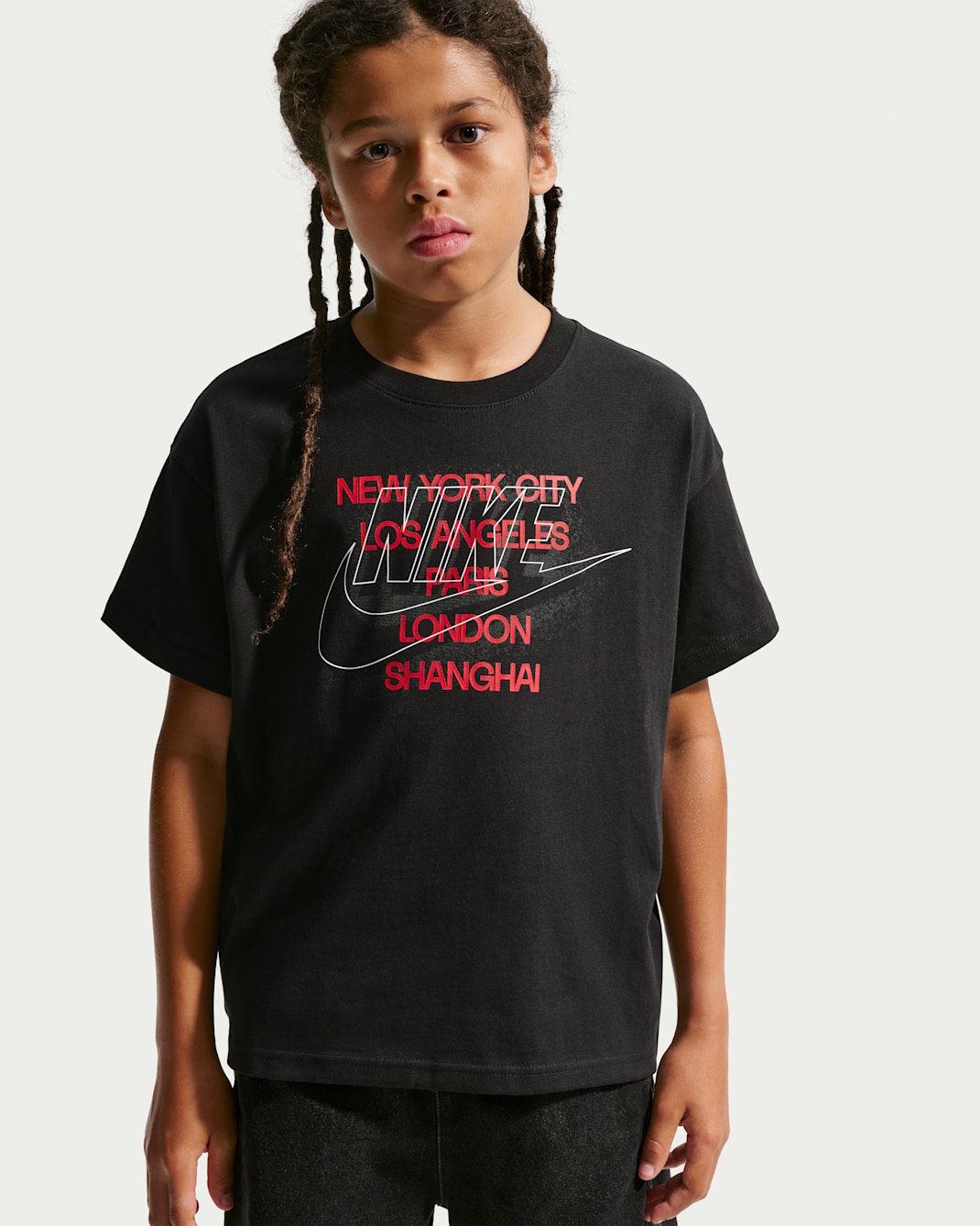 Nike Sportswear Older Kids' T-Shirt - Black