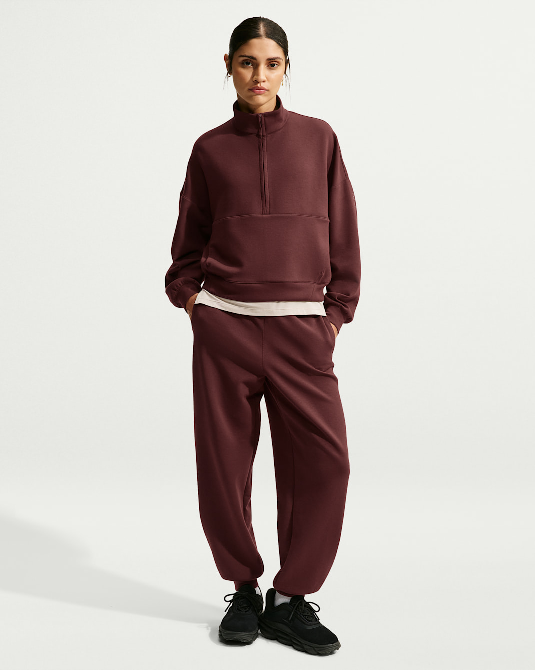 Nike 24.7 ImpossiblySoft Women's Dri-FIT High-Rise Joggers - Mystic Dates/Light Boulder