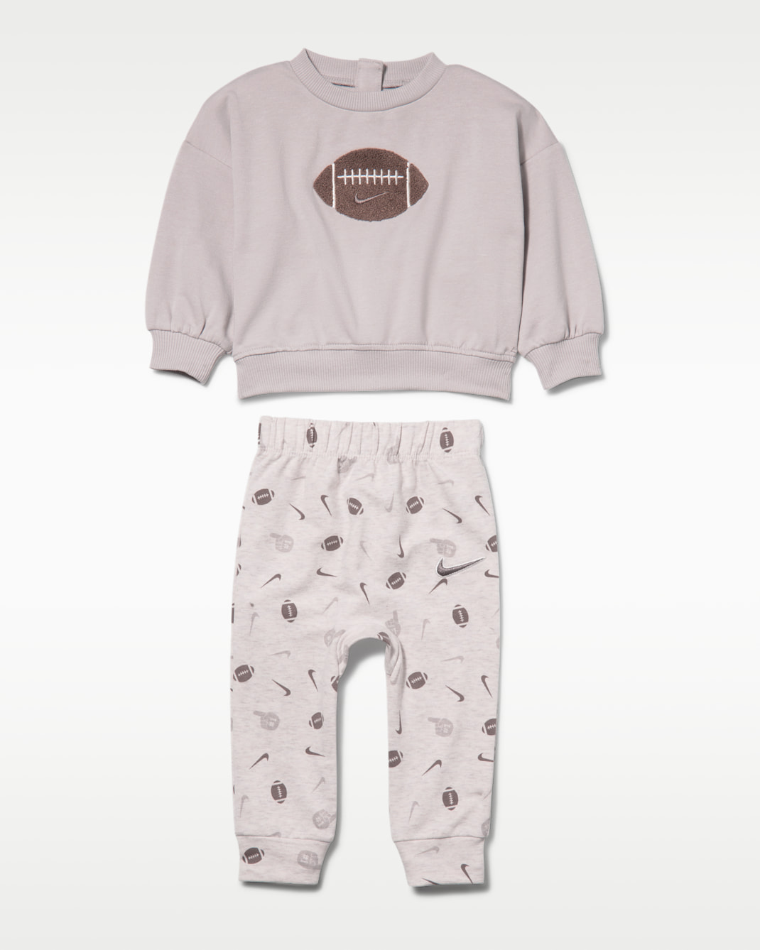 Nike Ready, Set, Grow! Baby (0-9M) 2-Piece Set - Pale Ivory