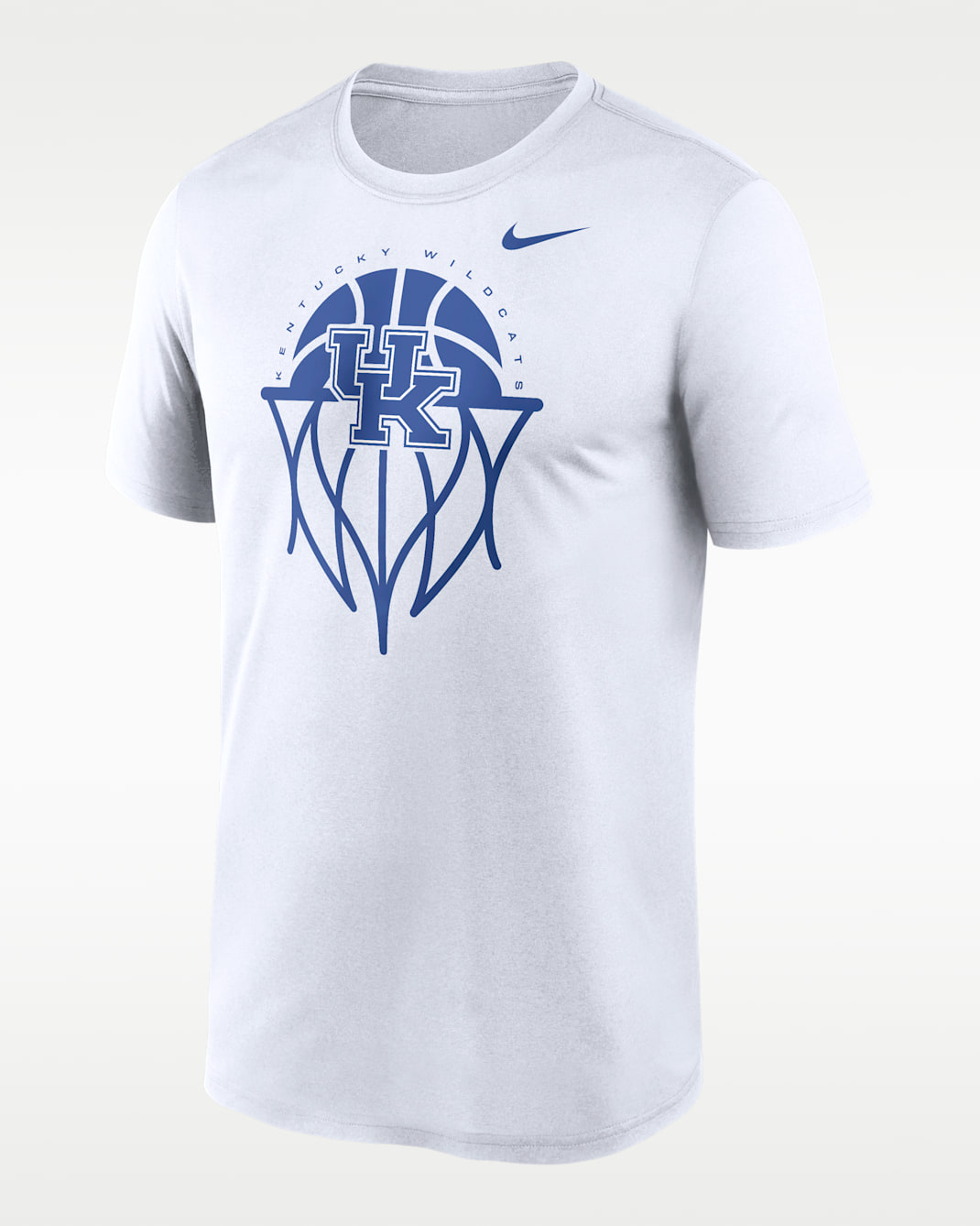 Playera universitaria Nike Dri-FIT para hombre Kentucky Legend Basketball Icon - Blanco