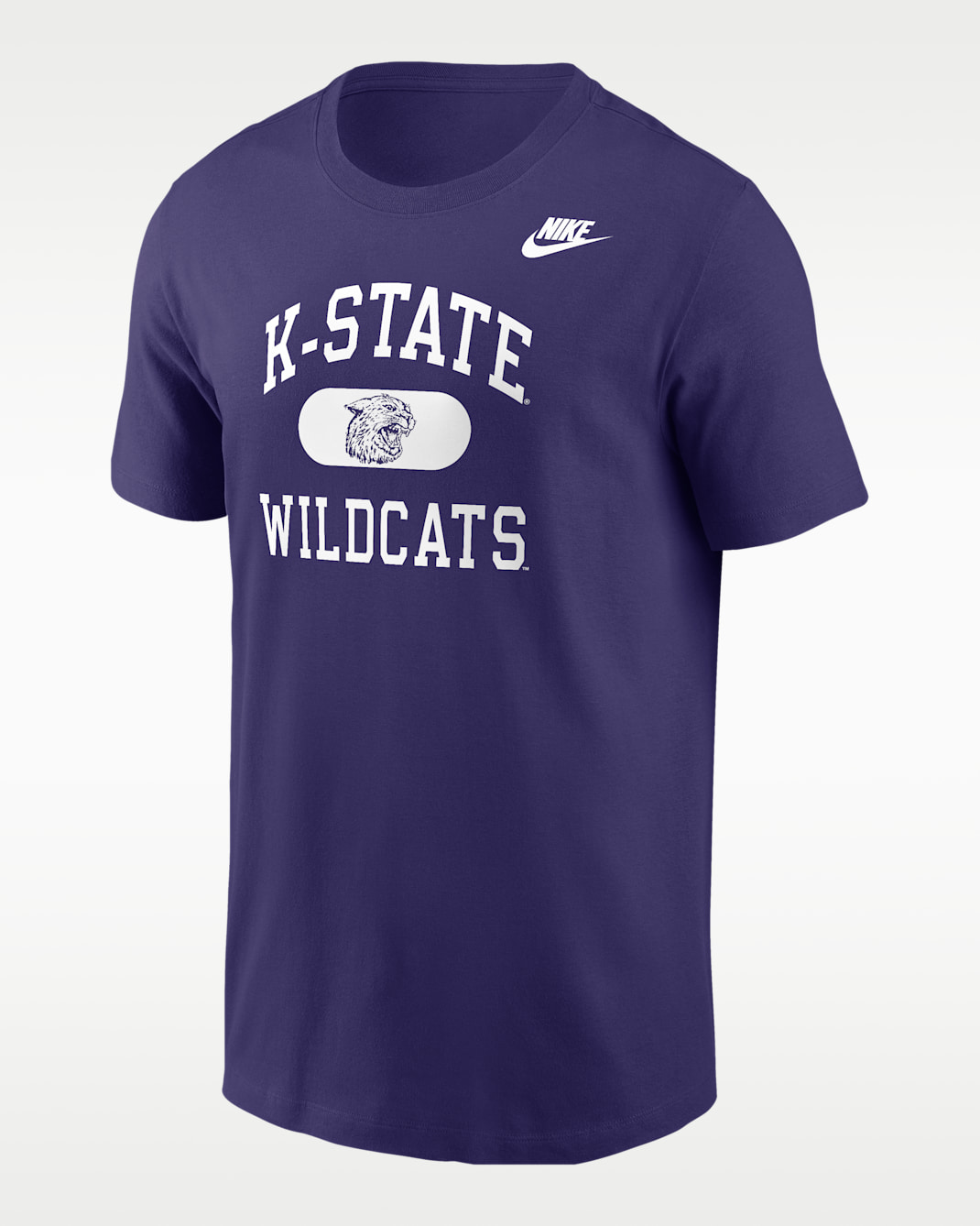 Kansas State Wildcats Men's Nike College T-Shirt - New Orchid