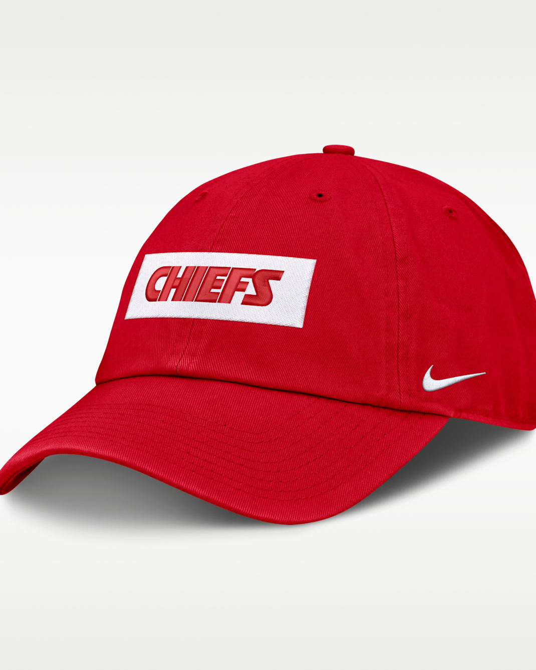 Kansas City Chiefs Primetime Club Wordmark Men's Nike NFL Adjustable Hat - Red