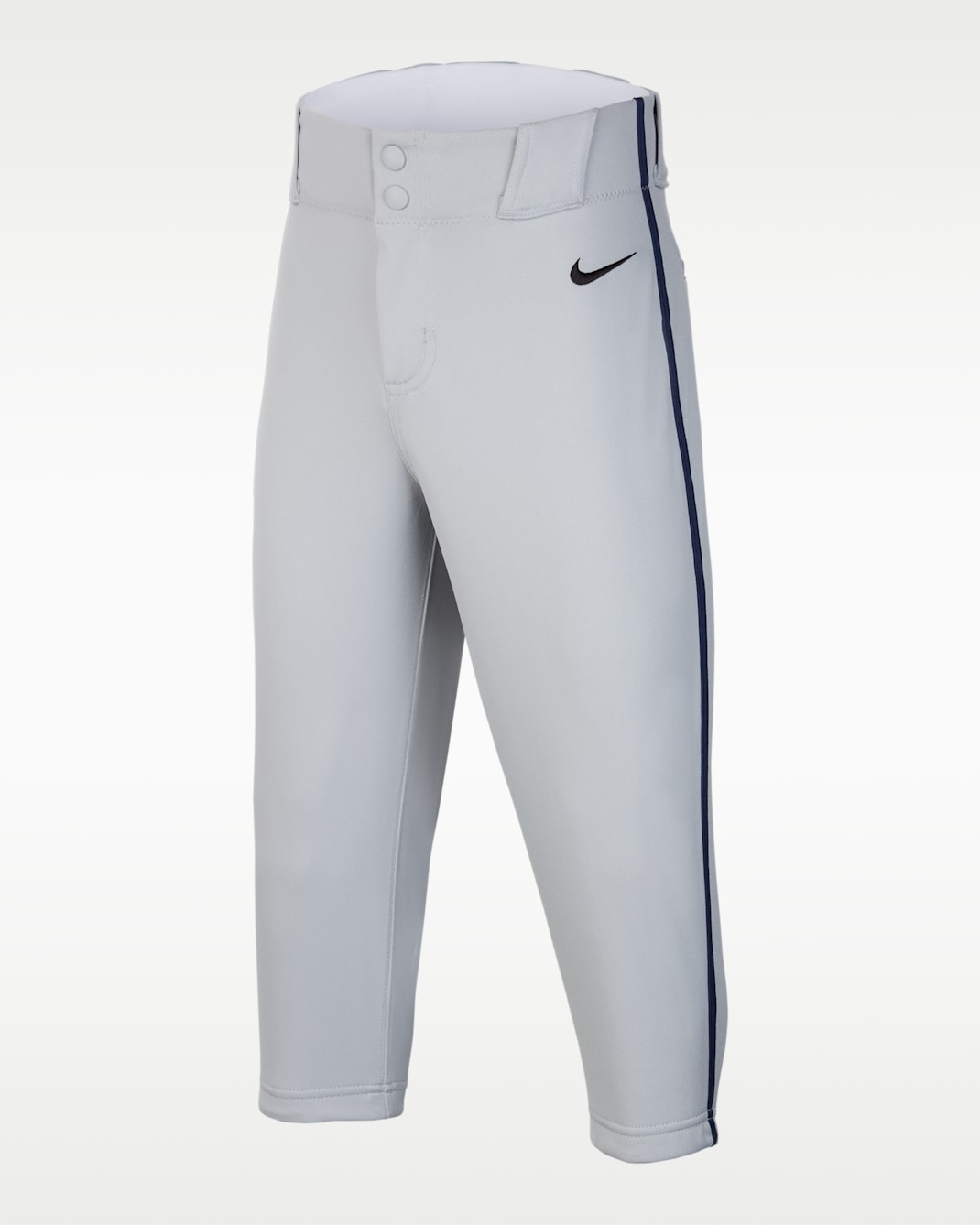 Nike Vapor Select 2 Big Kids' High-Piped Baseball Pants - Wolf Grey/Midnight Navy/Black