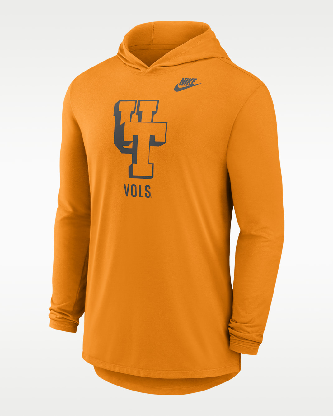 Tennessee Legacy Men's Nike Dri-FIT College Long-Sleeve Hooded T-Shirt - Orange