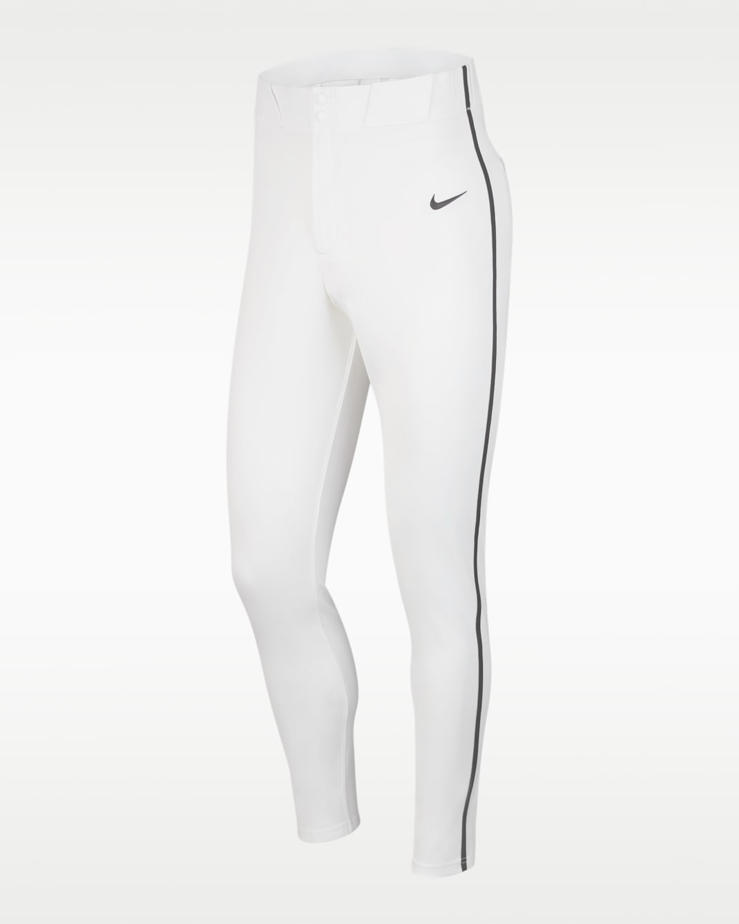 Pants de béisbol entubados para hombre Nike Vapor Select - Blanco/Negro/Negro