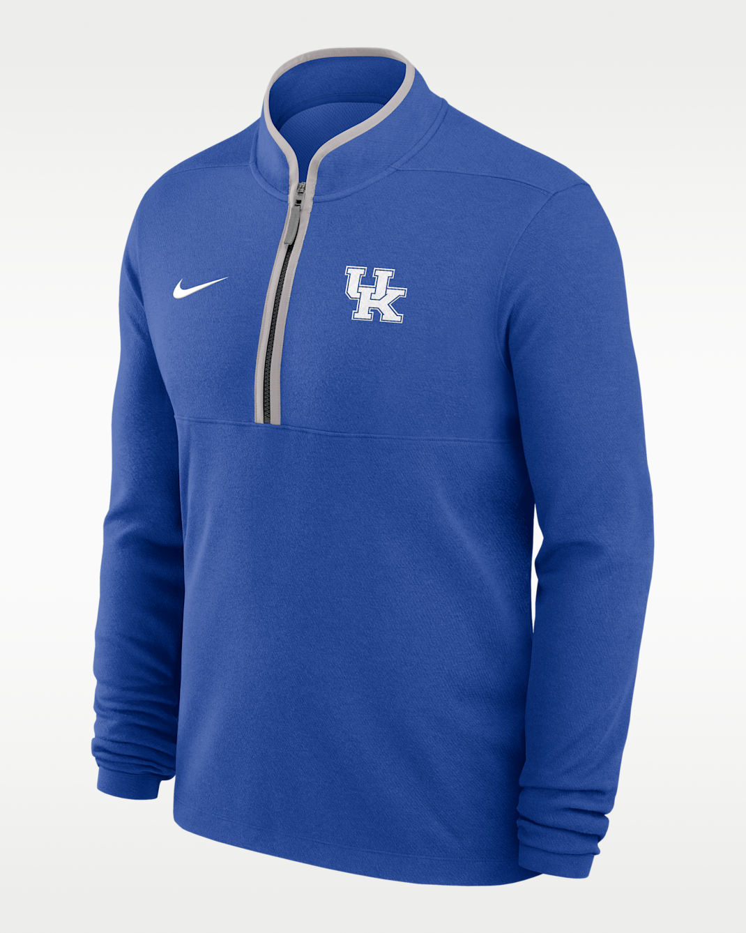 Kentucky Victory Men's Nike Dri-FIT College 1/2-Zip Long-Sleeve Top - Royal