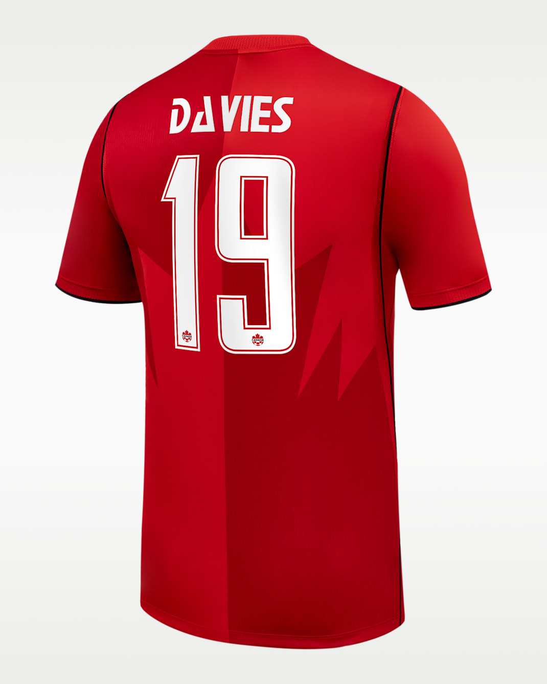 Alphonso Davies Canada Soccer 2026 Stadium Home Men's Nike Dri-FIT Soccer Jersey - Red