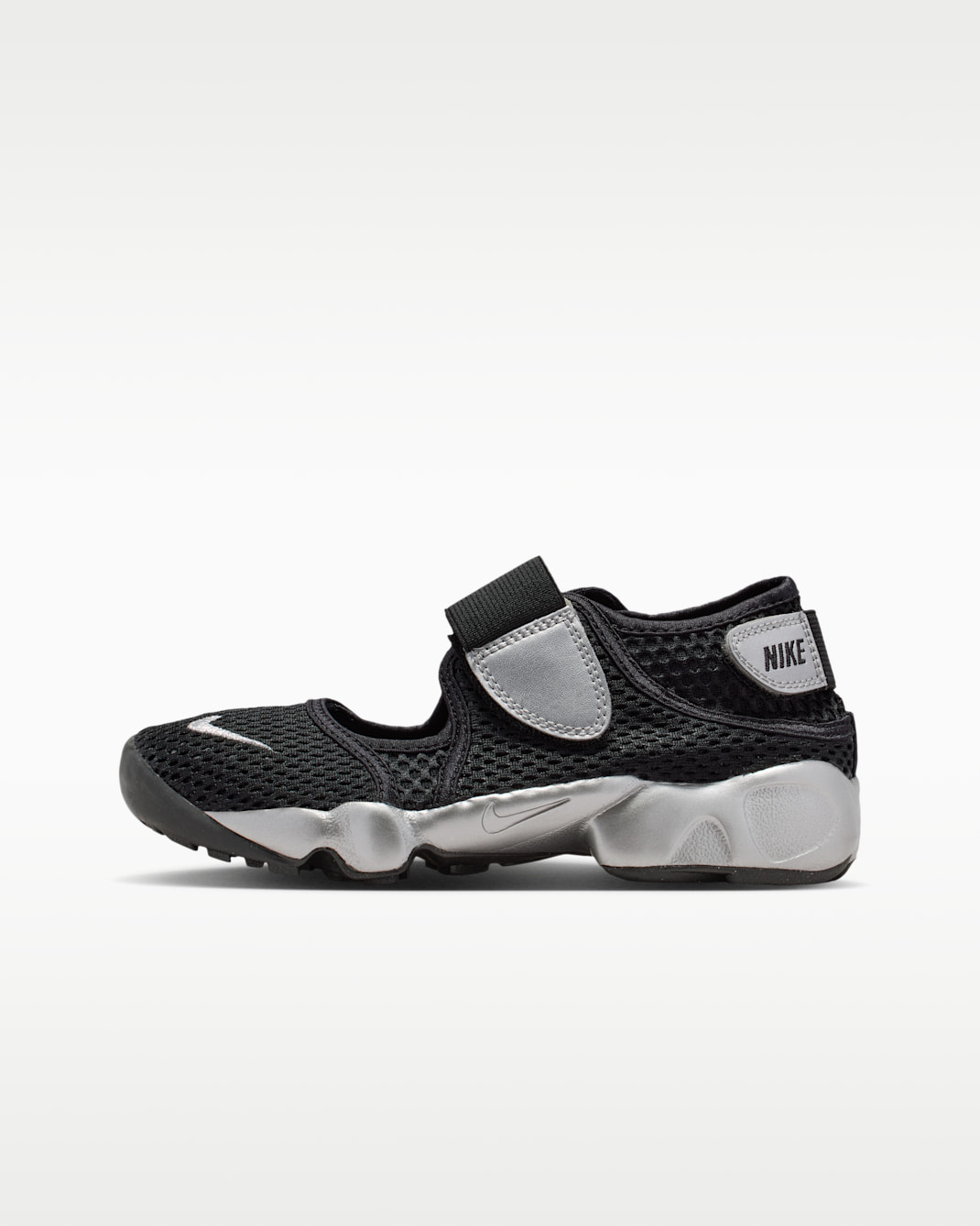 Nike Rift 2 SE Schuh (jüngere/ältere Kinder) - Schwarz/Metallic Silver