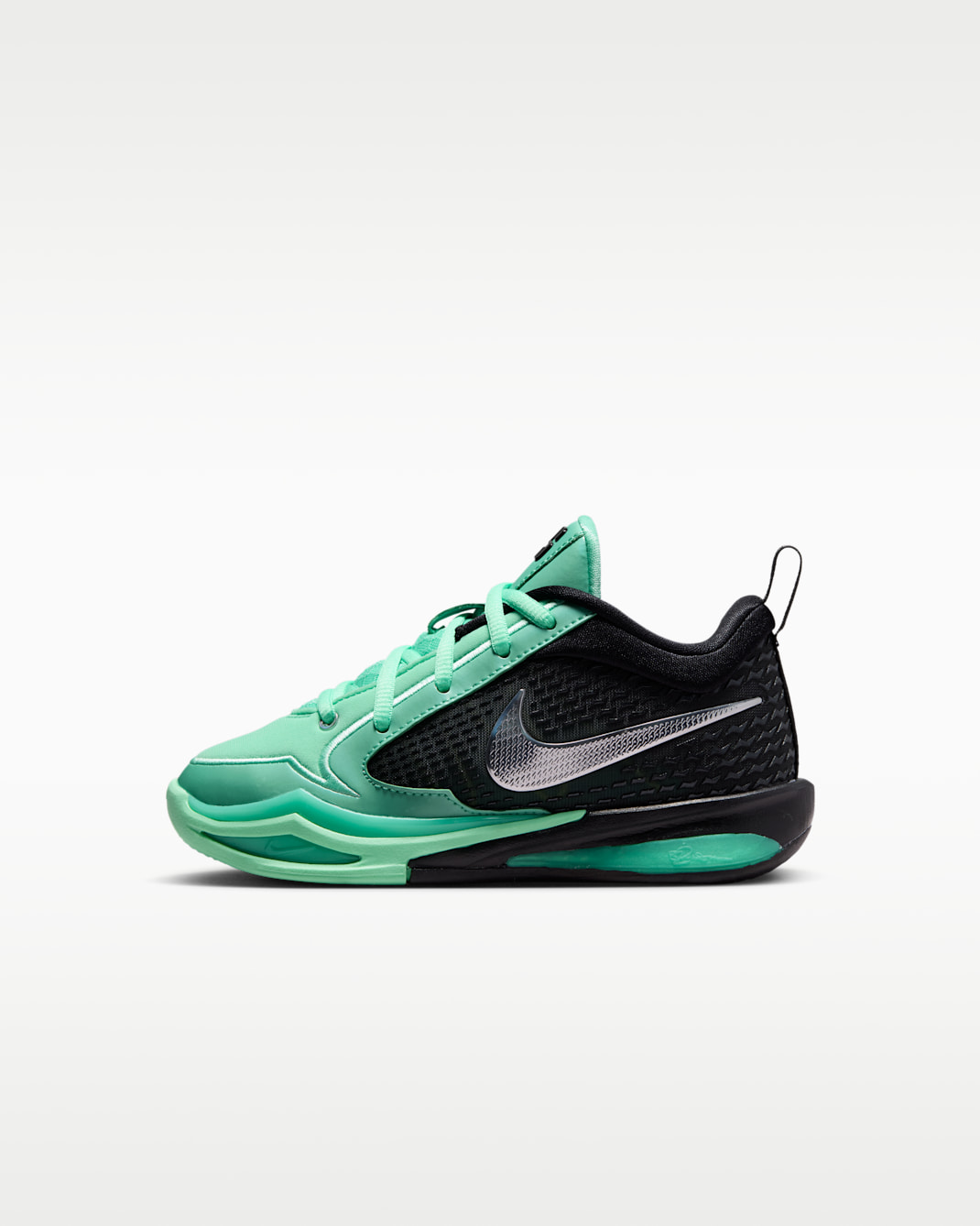 Sabrina 4 "Limelight Glow" Little Kids' Basketball Shoes - Green Glow/Black/Volt/Metallic Silver