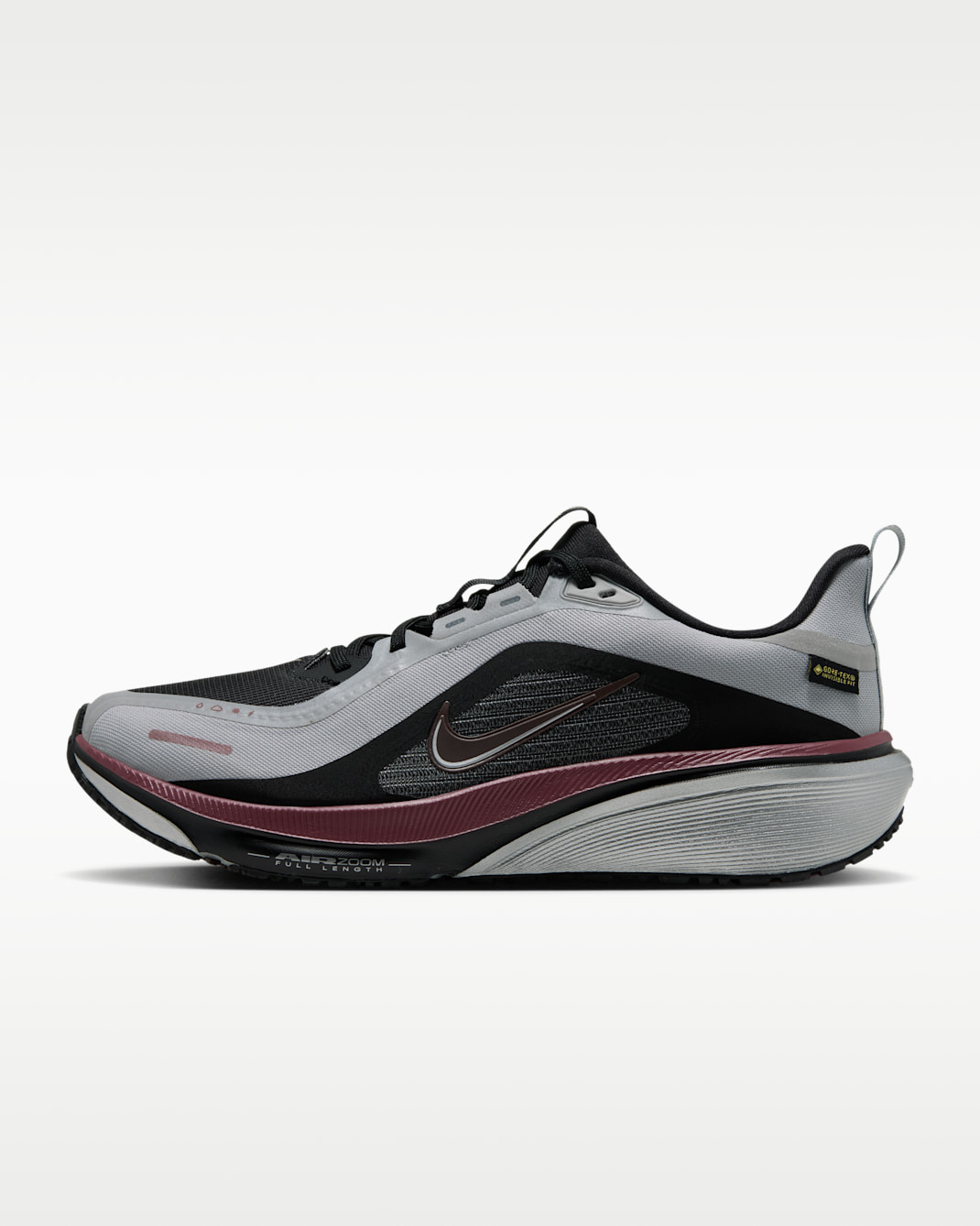 Nike Pegasus 42 GORE-TEX  Women's Waterproof Road Running Shoes - Light Smoke Grey/Pink Smoke/Metallic Silver/Mystic Dates