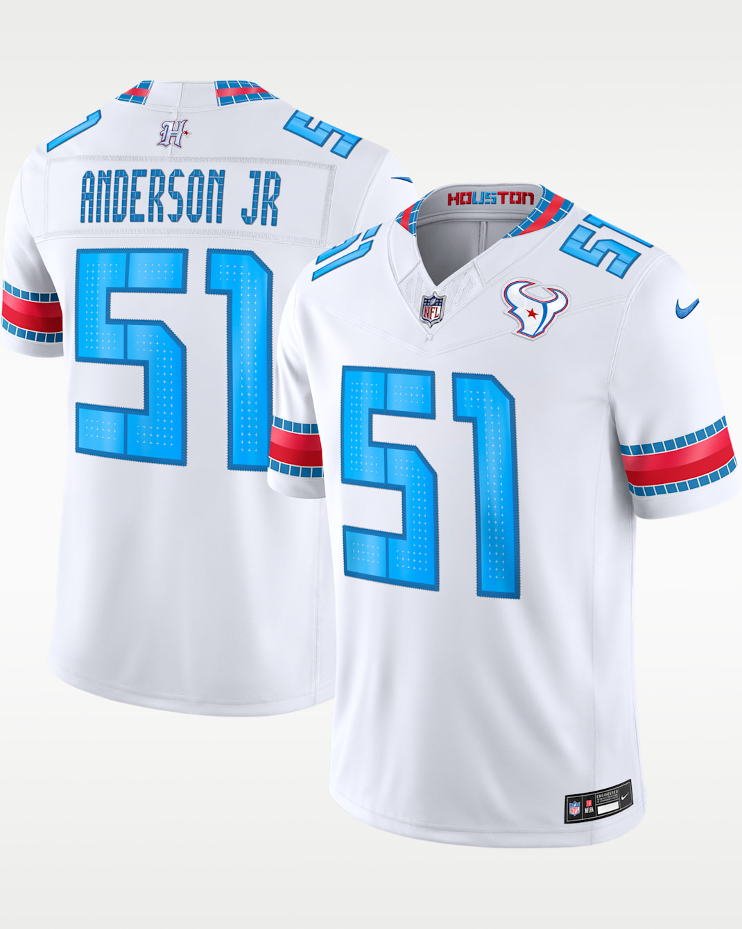 Will Anderson Jr. Houston Texans Rivalries Collection Men's Nike Dri-FIT NFL Limited Jersey - White
