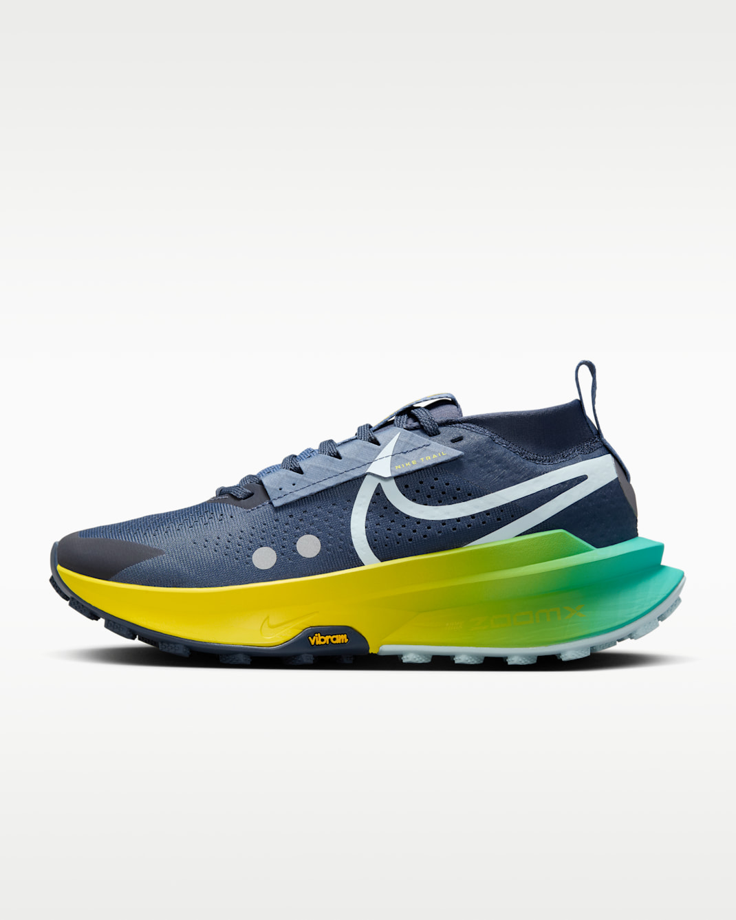 Nike Zegama 2 Traillaufschuh (Damen) - Thunder Blue/Diffused Blue/Opti Yellow/Glacier Blue