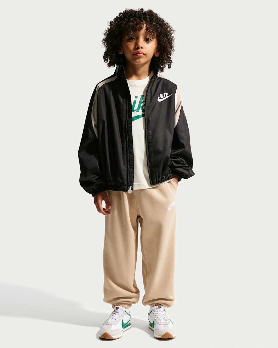 Nike Little Kids' Colorblocked Hoodless Jacket