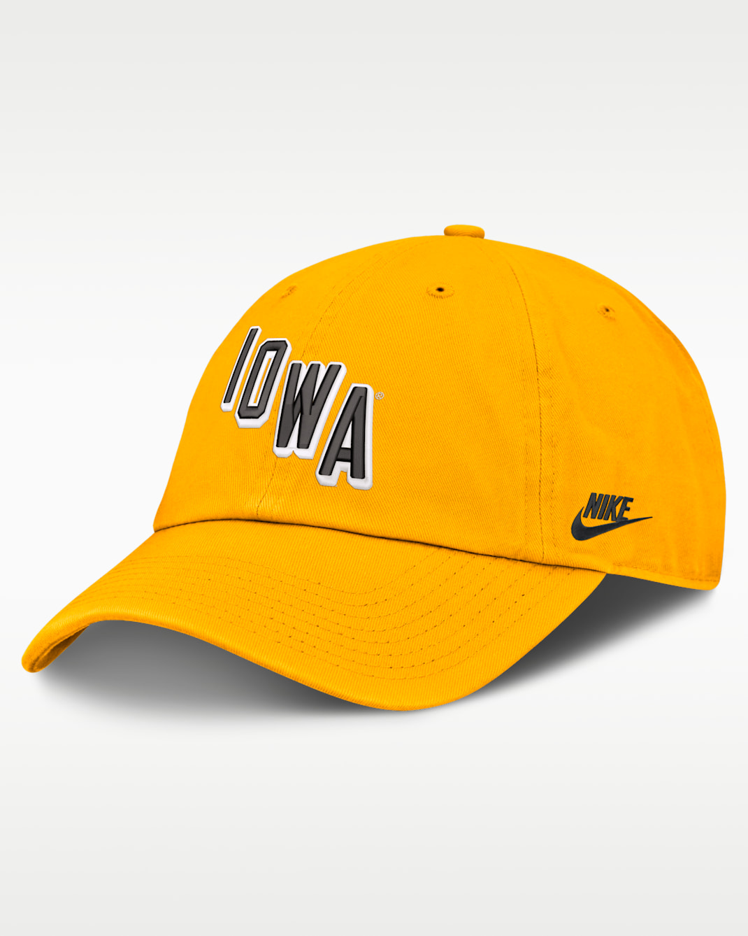 Iowa Natural Club Men's Nike College Adjustable Hat - Gold