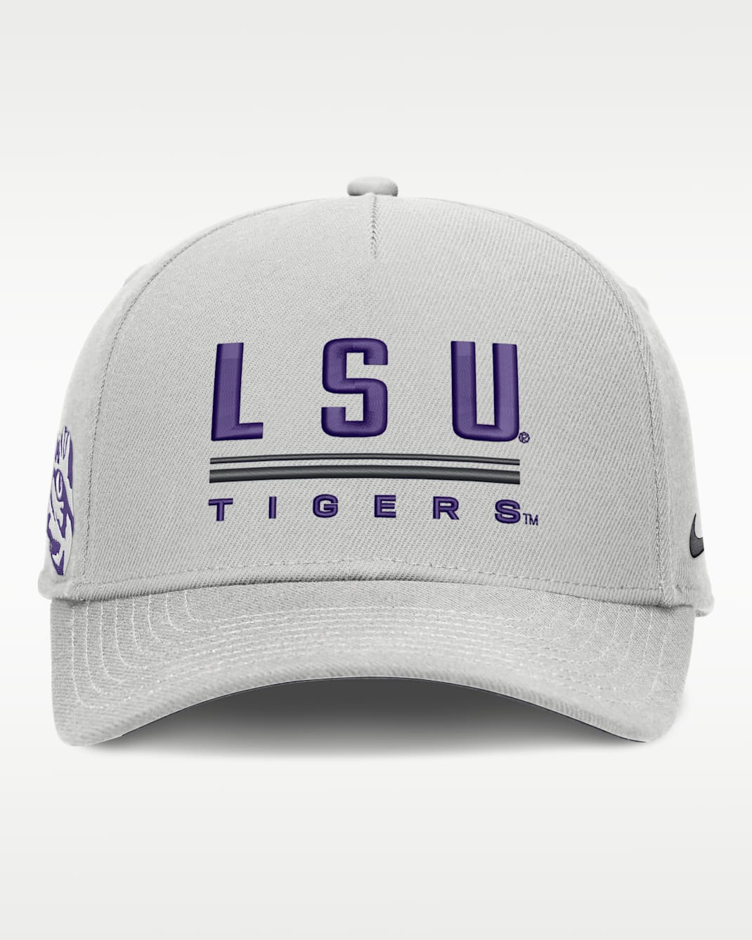 LSU Sideline Practice Rise Men's Nike Dri-FIT College Adjustable Hat