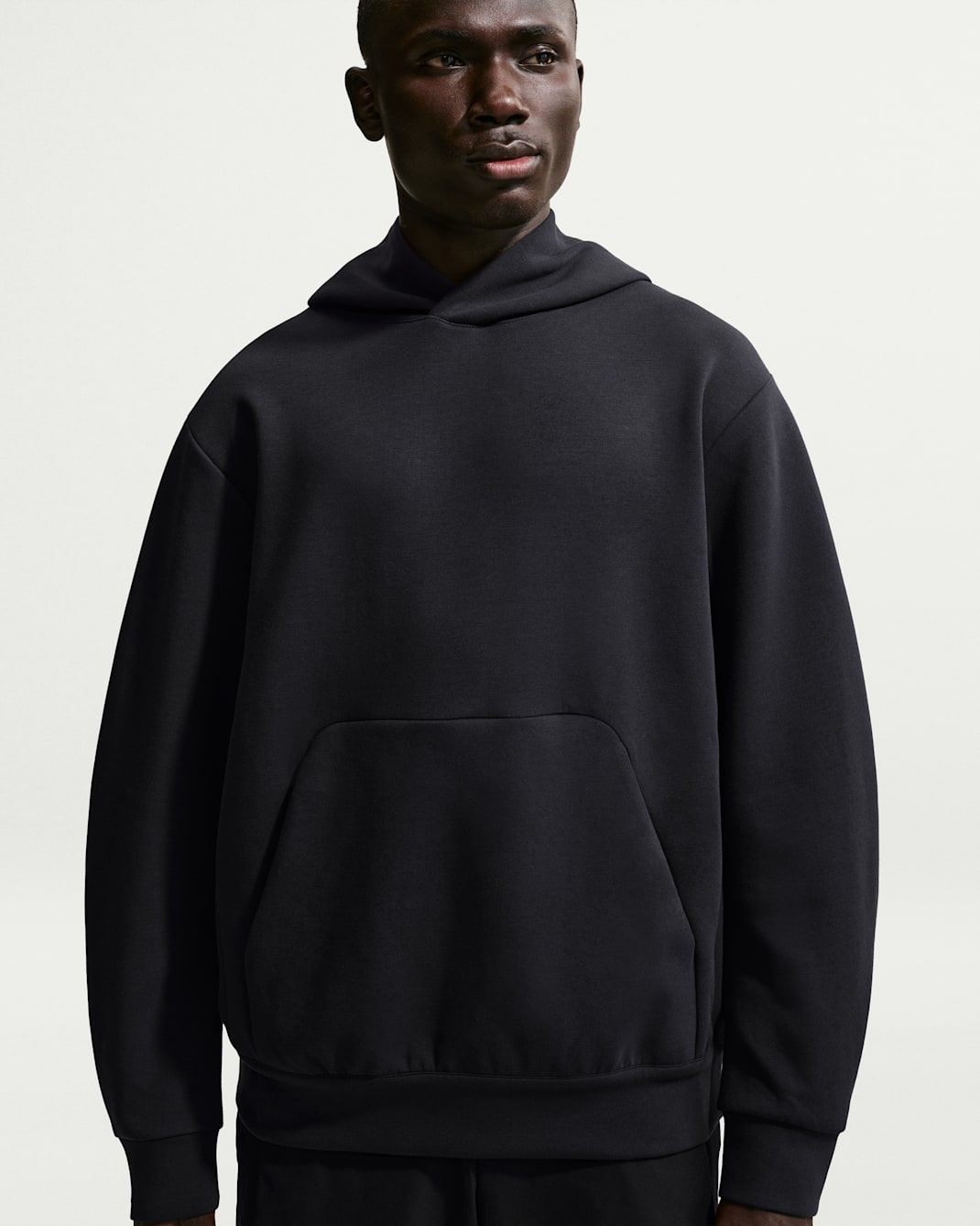 Nike 24.7 ImpossiblySoft Men's Dri-FIT Pullover Hoodie - Black/Black/Dark Smoke Grey