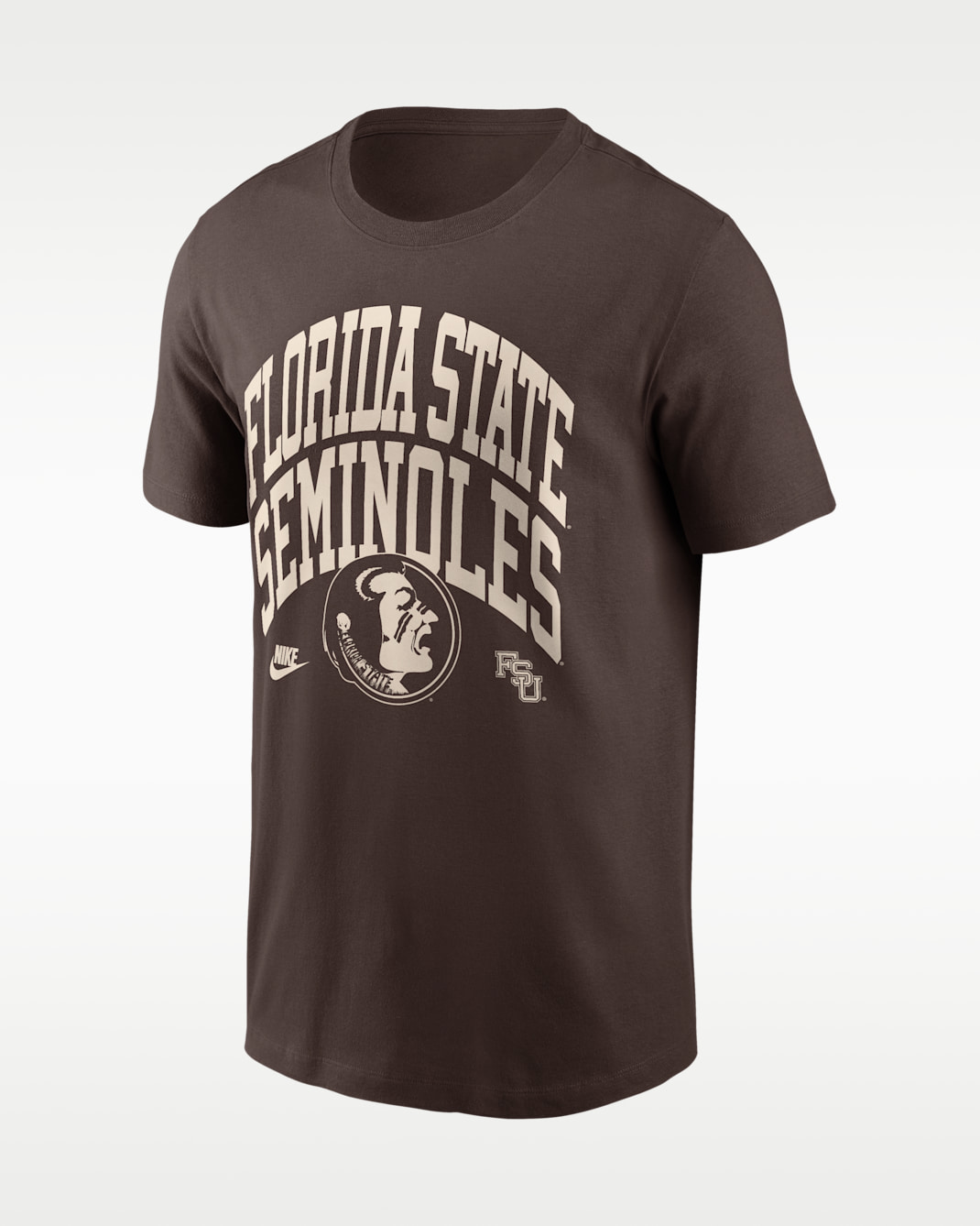 Florida State Bold Men's Nike College T-Shirt - Brown