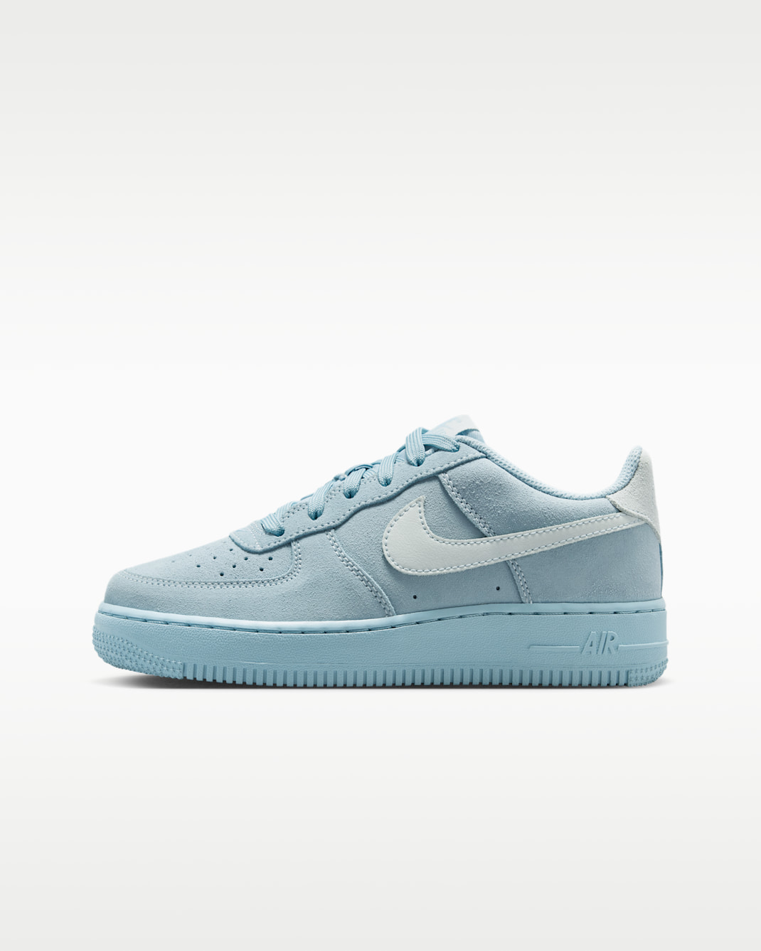 Nike Air Force 1 LV8 Schuh (ältere Kinder) - Light Armory Blue/Pure Platinum