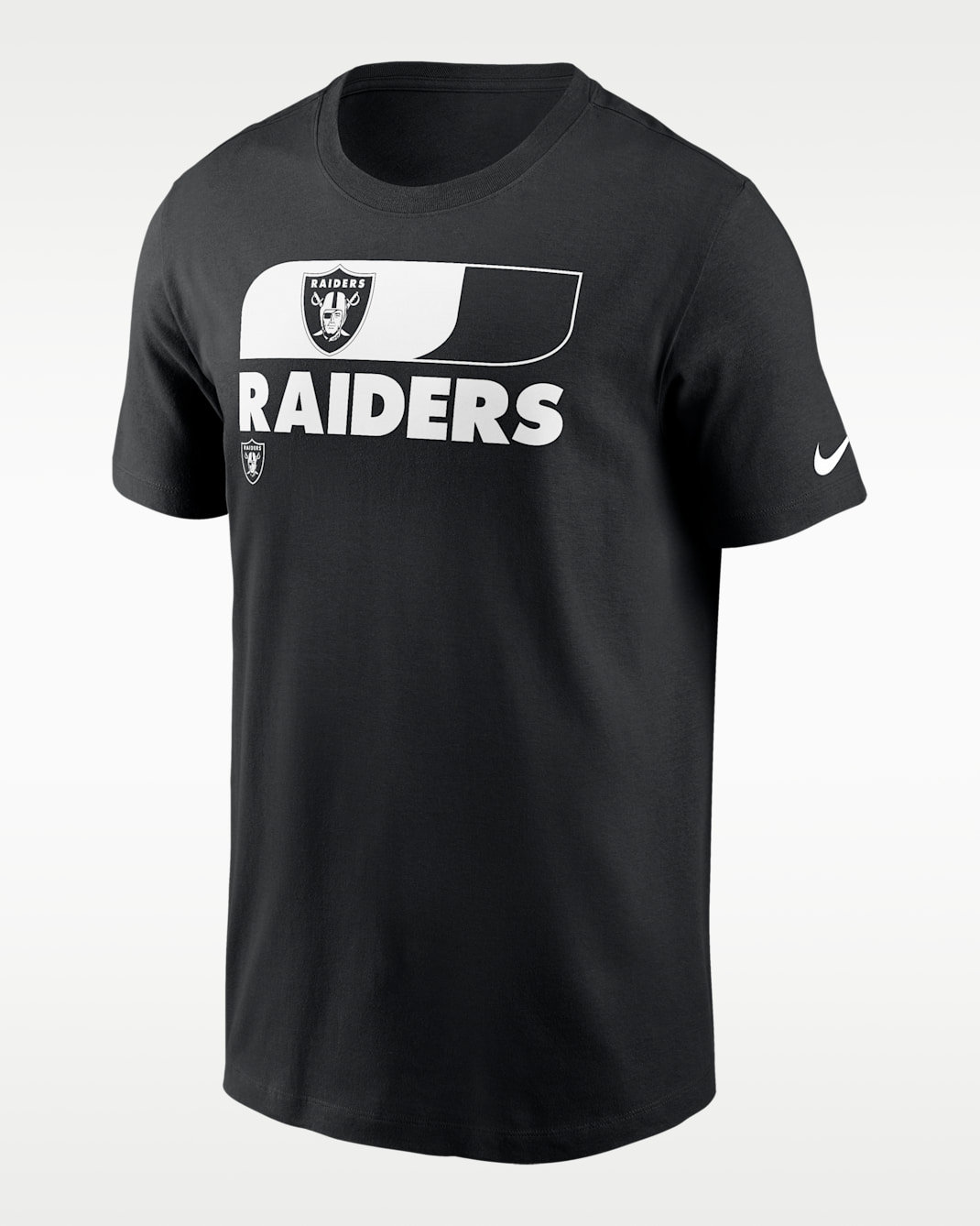 Playera Nike de la NFL para hombre Las Vegas Raiders Air Essential - Negro
