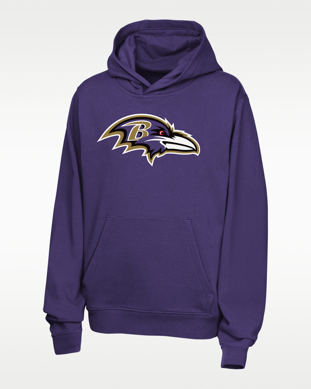 Lamar Jackson Baltimore Ravens Big Kids' Nike NFL Pullover Hoodie - Purple