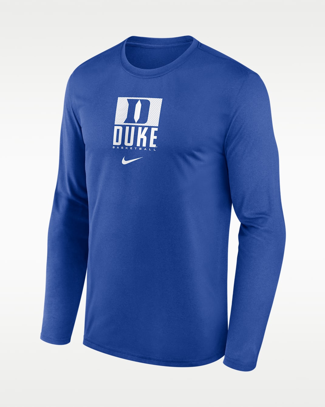 Duke Courtside Men's Nike Dri-FIT College Long-Sleeve T-Shirt - Royal