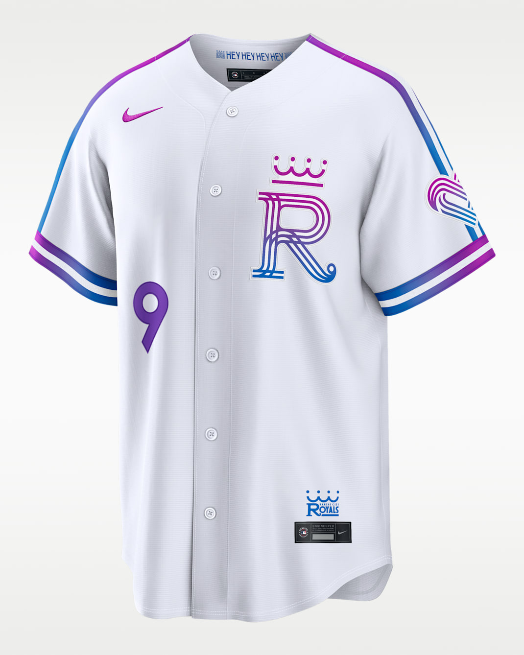 Vinnie Pasquantino Kansas City Royals City Connect Men's Nike MLB Stadium Jersey - White