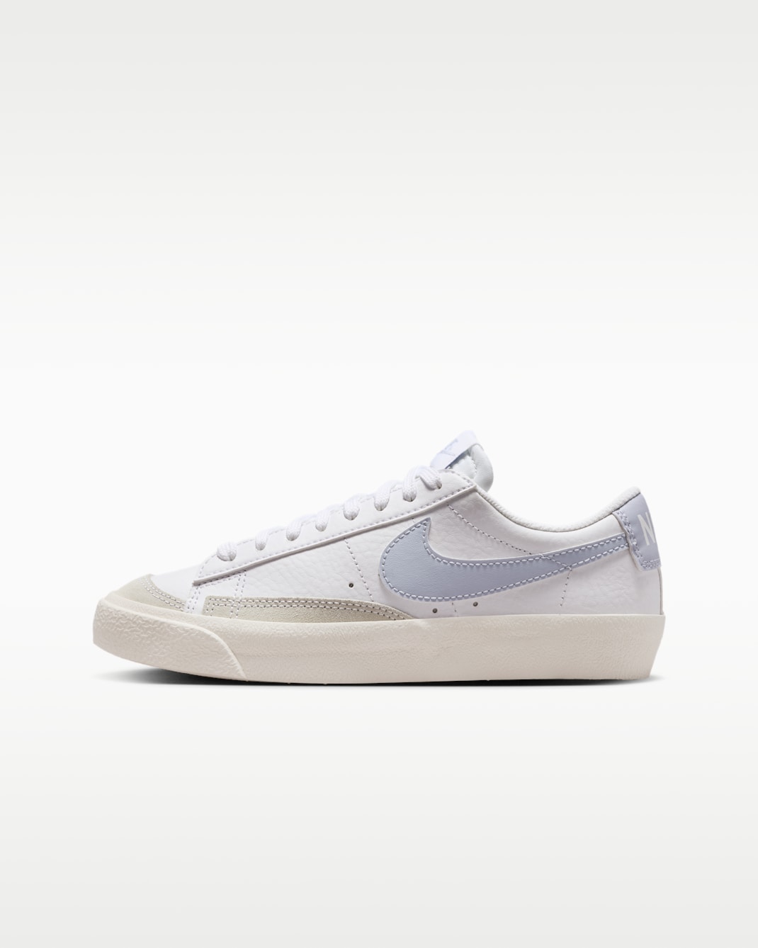 Tenis para niños grandes Nike Blazer Low '77 - Blanco/Vela/Fantasma
