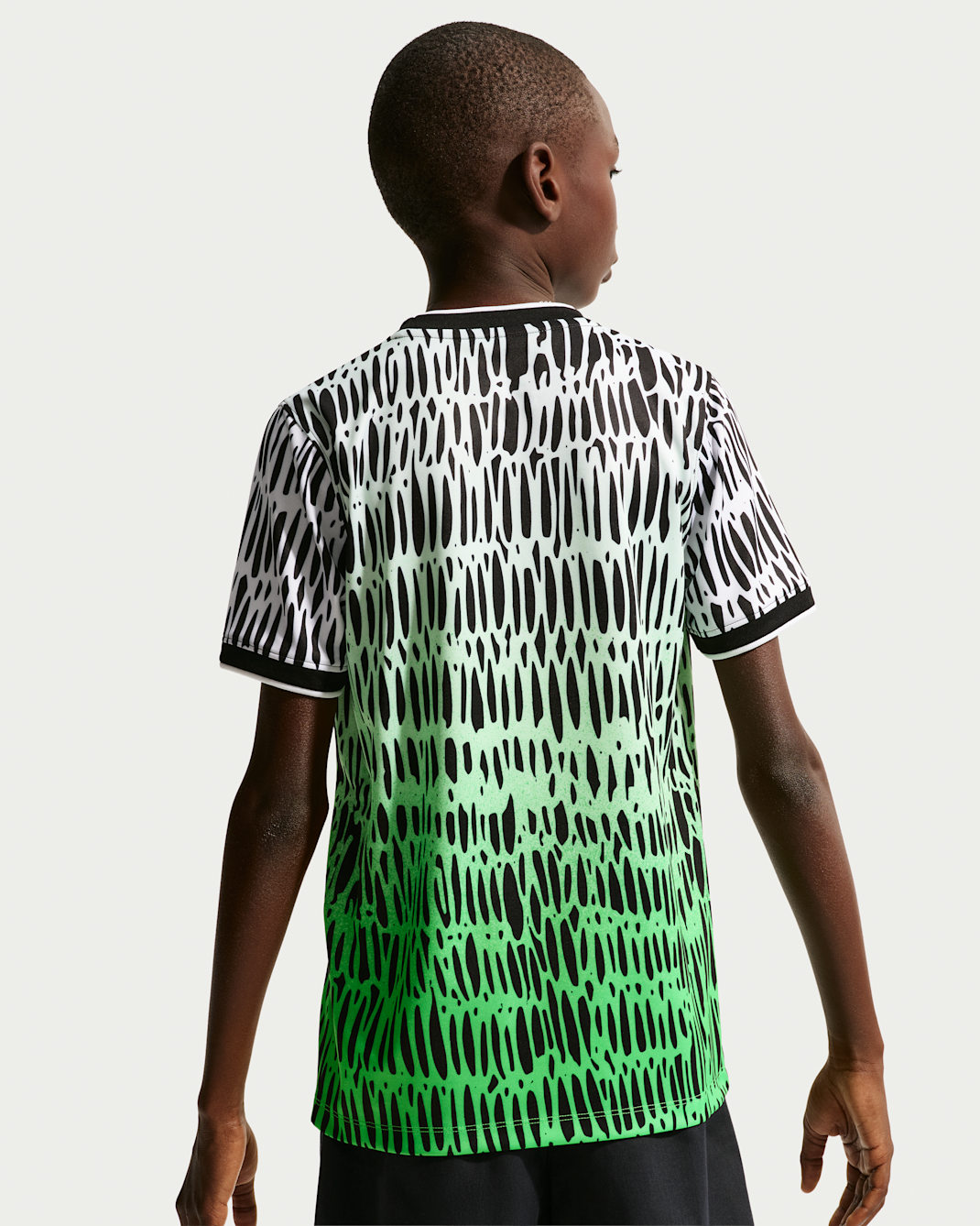 Nike x Nigeria x Slawn Big Kids' Dri-FIT Short-Sleeve Soccer Top