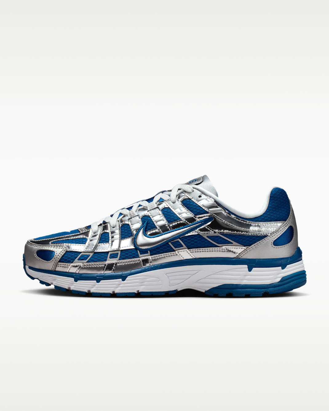 Nike P-6000 Men's Shoes - Court Blue/White/Metallic Silver