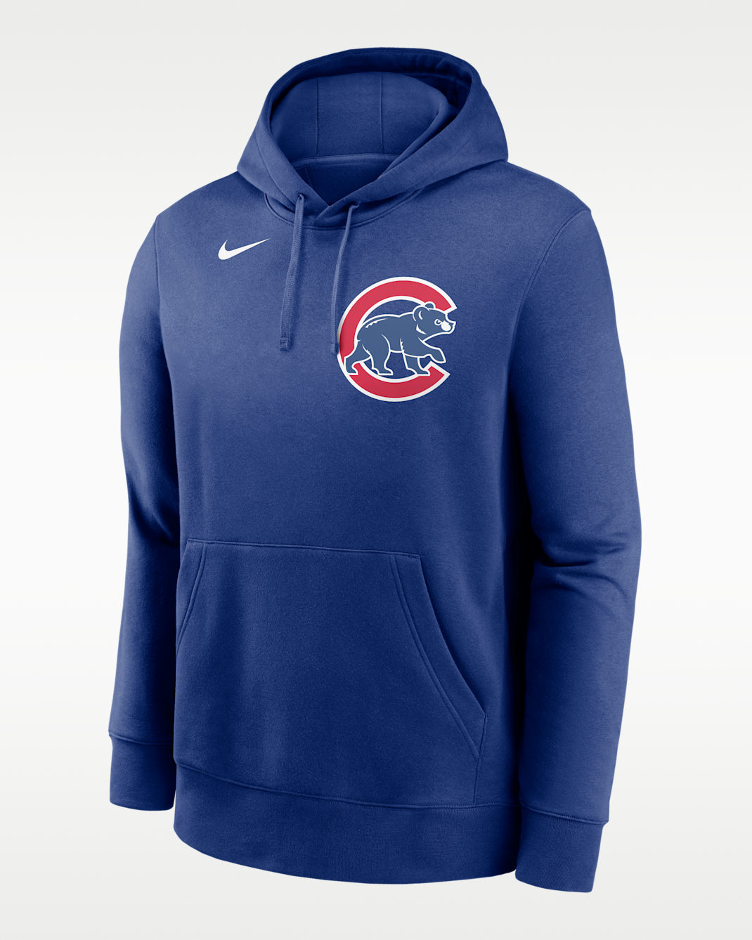Sudadera con gorro sin cierre Nike de la MLB para hombre Dansby Swanson Chicago Cubs Club - Azul
