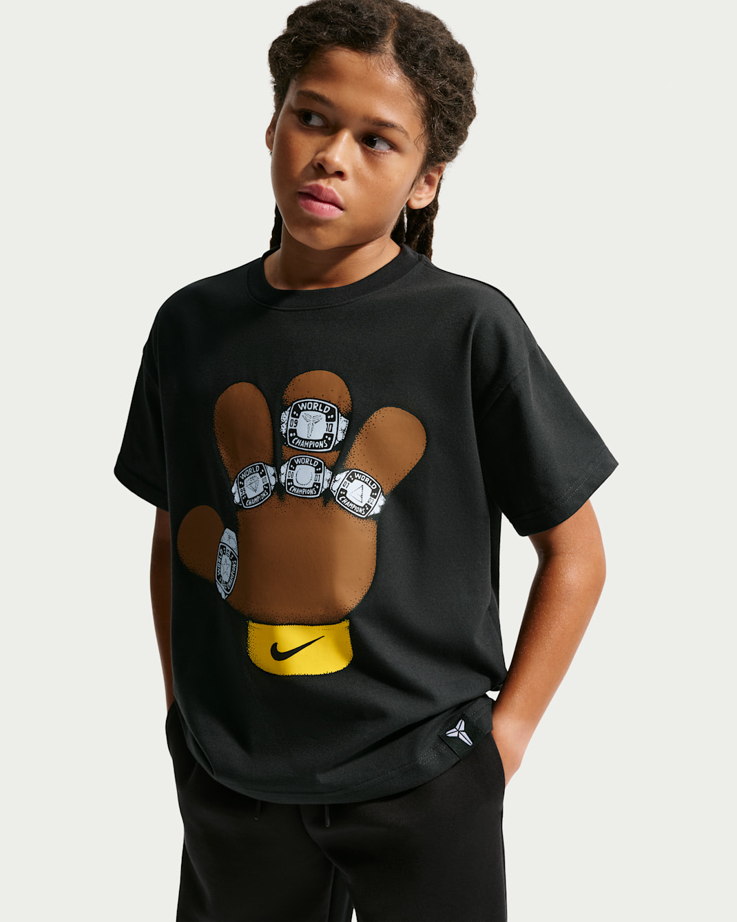Kobe Kids' Dri-FIT T-Shirt - Black