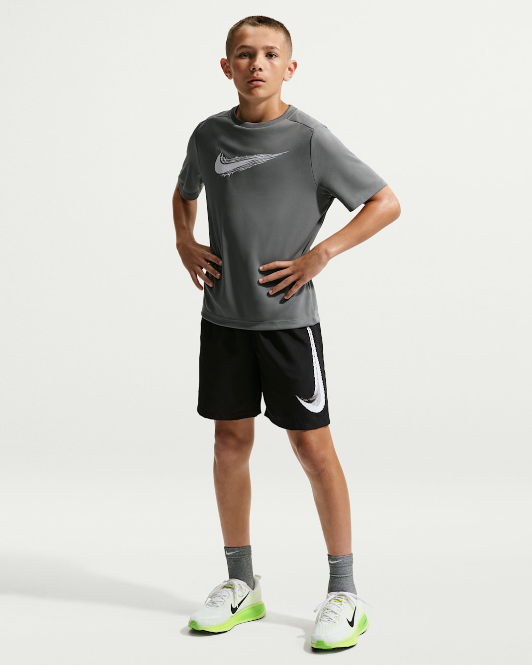 Shorts Nike Multi Refresh för ungdom - Svart