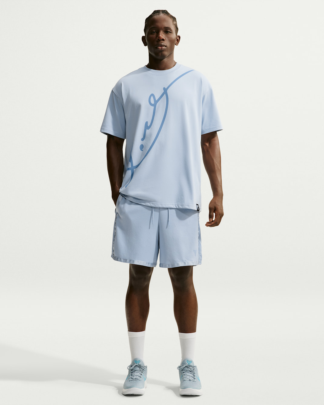 Kobe Men's Dri-FIT Basketball Shorts - Light Armoury Blue/Light Armoury Blue